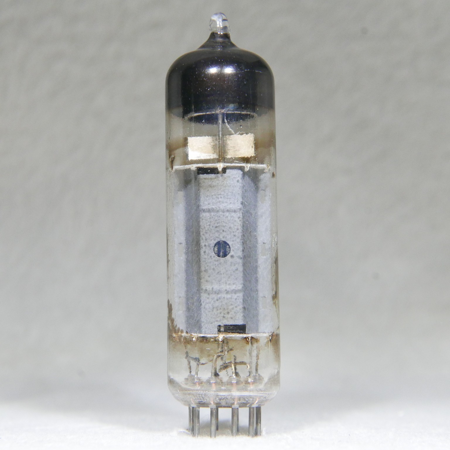 Mullard 6BQ5/EL84 O-Getter Wrinkle Glass Made in England rX1 Code 1958