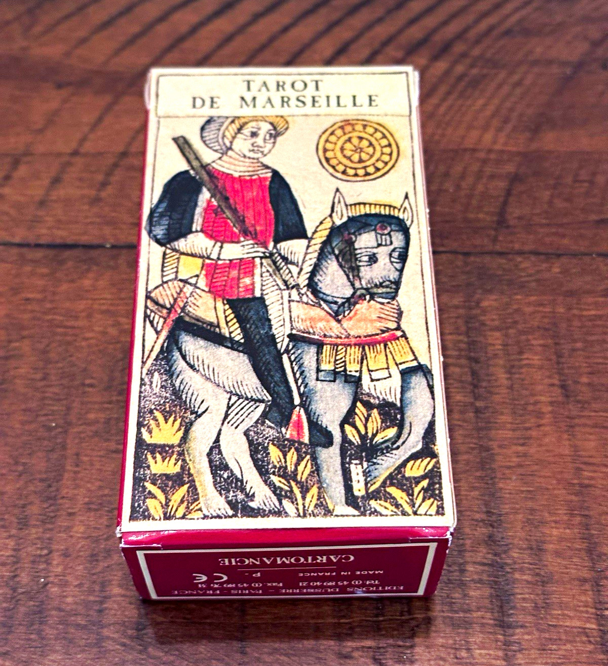 Tarot de Jean Dodal Editions Dusserre OOP Marseille Tarot 78 Cards + Booklet