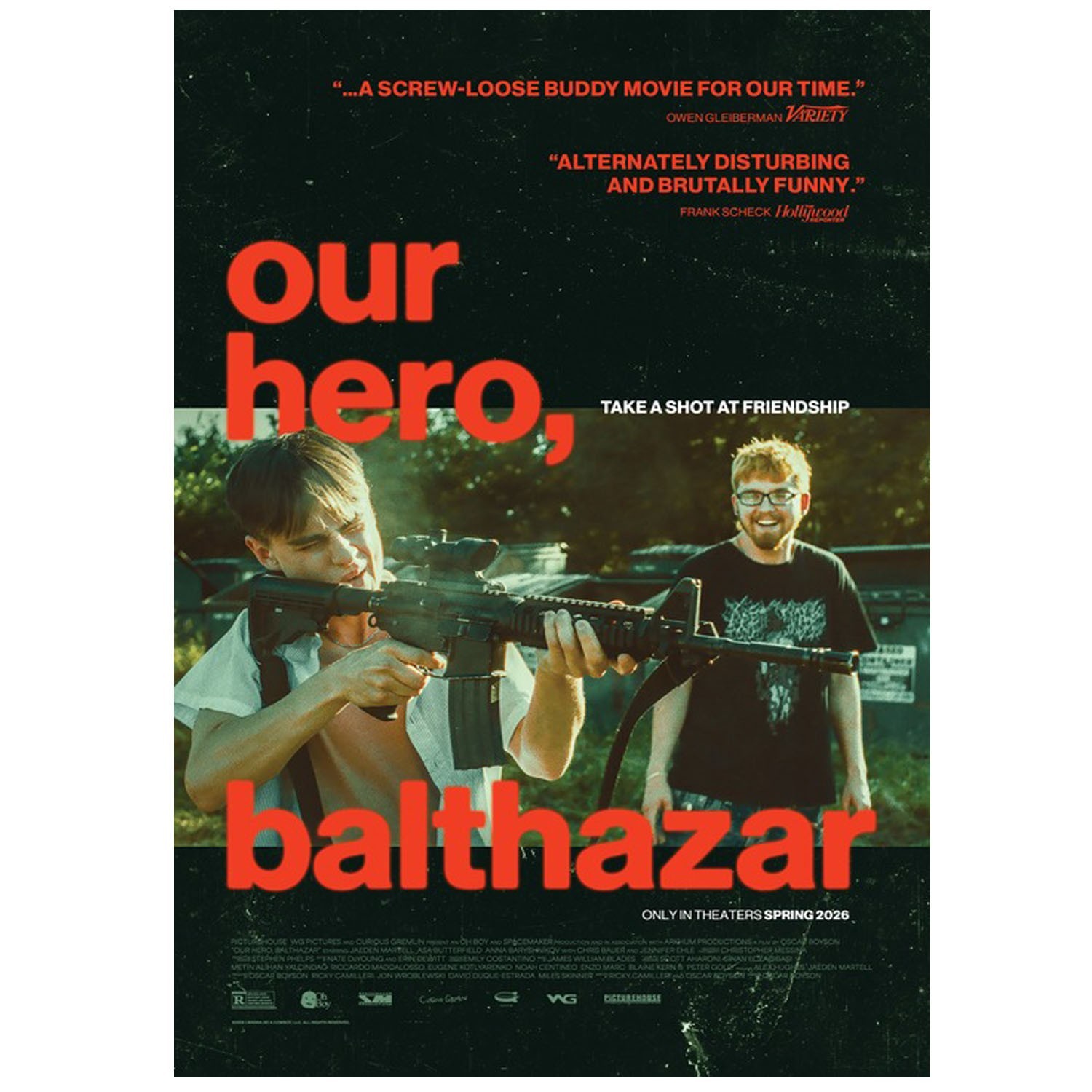 Our Hero Balthazar Indie Dark Comedy Movie Poster
