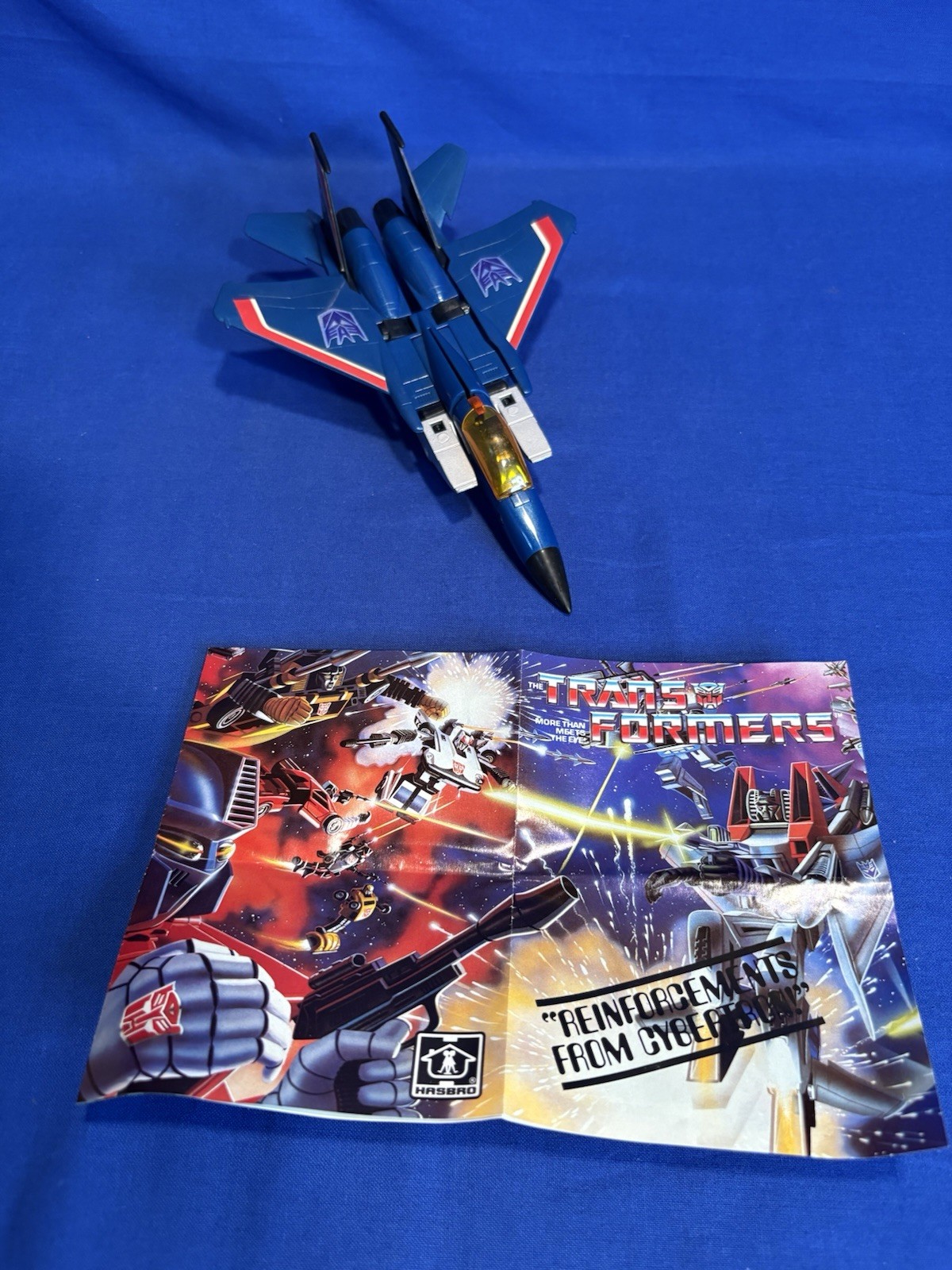 VTG Transformers Thundercracker G1 Action Figure Decepticon 1983 Takara RARE VTG Transformers Thundercracker G1 Action Figure Decepticon 1983 Takara RARE