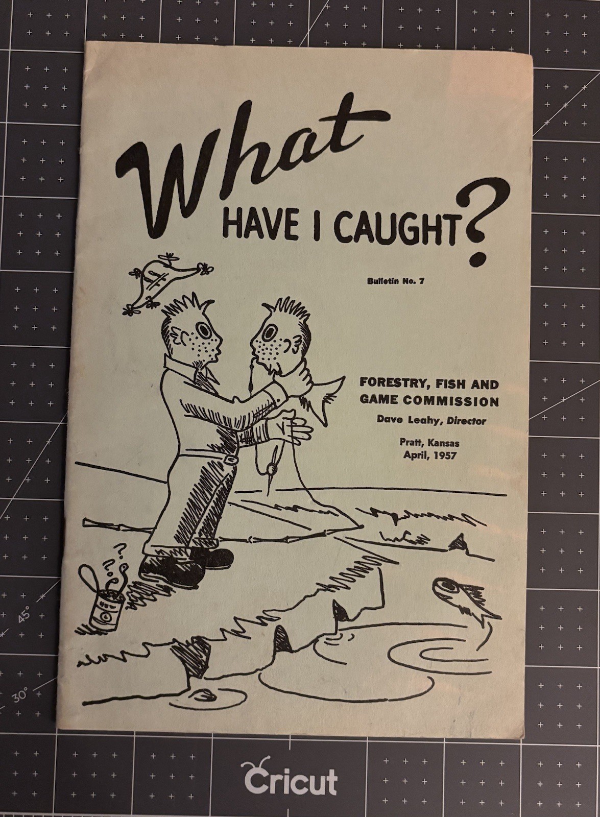 Vintage 1960 WHAT HAVE I CAUGHT? Kansas Forestry Fish & Game Commission Booklet