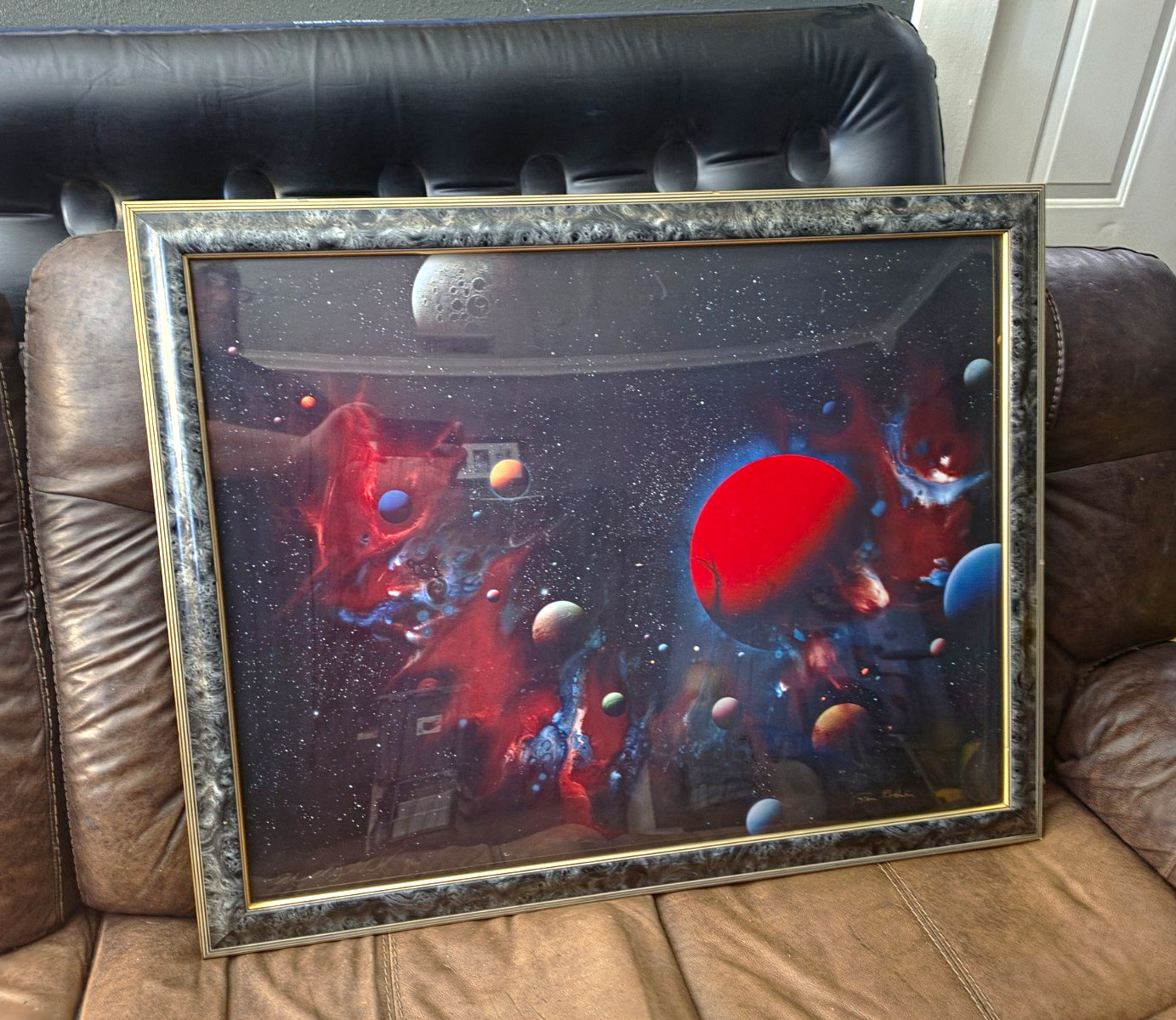 Michael David Ward Dante\'s Inferno 31/450 Signed Gene Roddenberry Star Trek Rare
