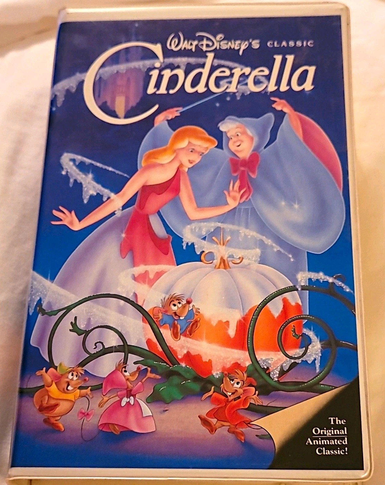 Walt Disney Cinderella The Classics Black Diamond VHS RARE 1950 EXCELLENT