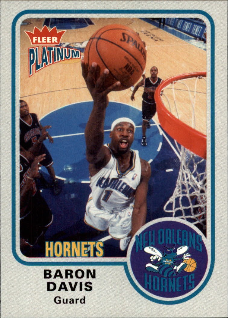 2002-03 Fleer Platinum #135 Baron Davis - BSK