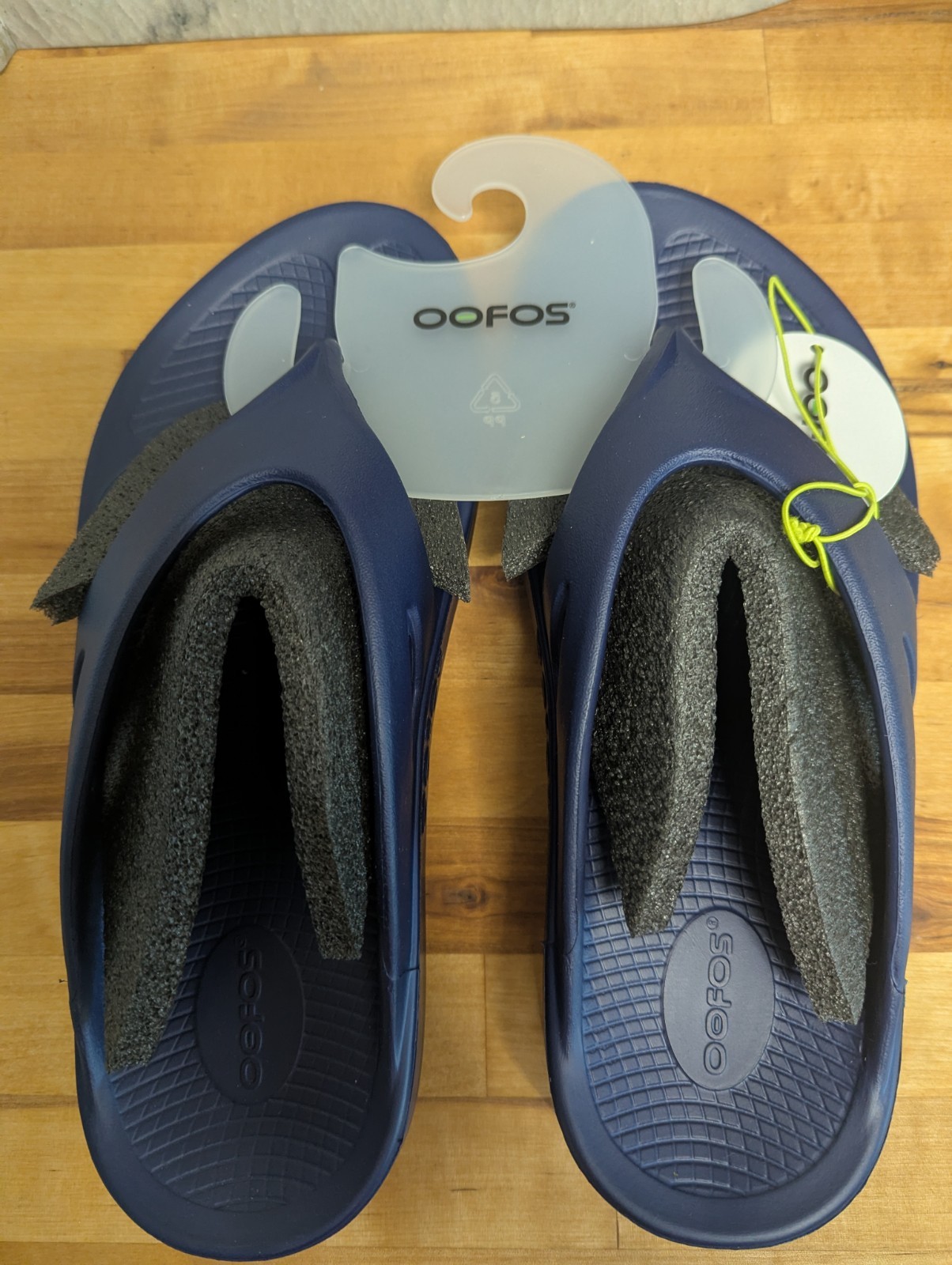 OOFOS - OOriginal Sandal - Men\'s - Navy - SIZE 11M/13W - NEW OOFOS - OOriginal Sandal - Men\'s - Navy - SIZE 11M/13W - NEW