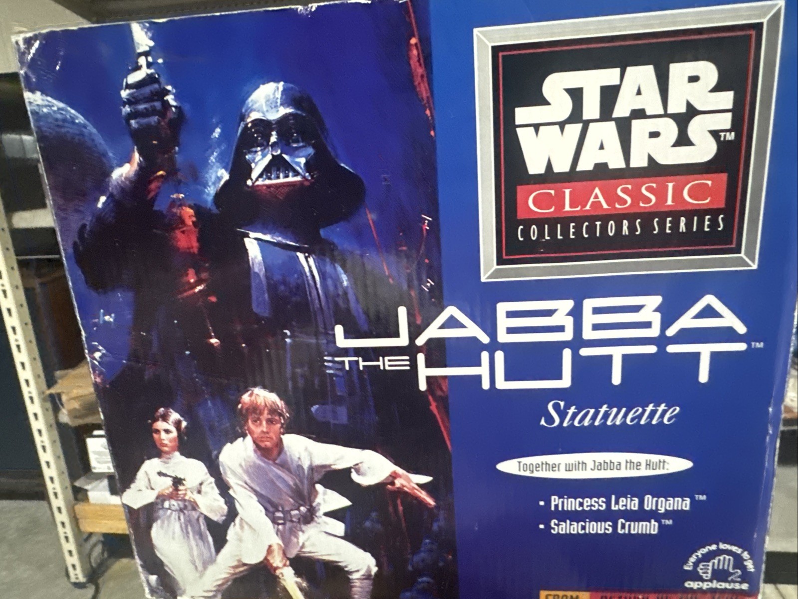 STAR WARS JABBA THE HUTT / SLAVE GIRL LEIA STATUETTE LE 3878/5000 APPLAUSE MIB STAR WARS JABBA THE HUTT / SLAVE GIRL LEIA STATUETTE LE 3878/5000 APPLAUSE MIB