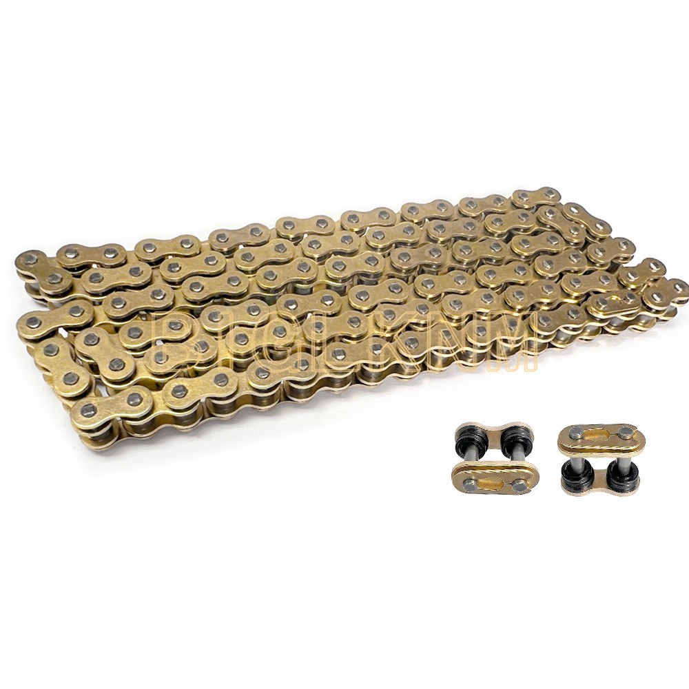 Gold 420 X-Ring Chain 120 Links W/Connecting Master Link For Yamaha DT50 88-90