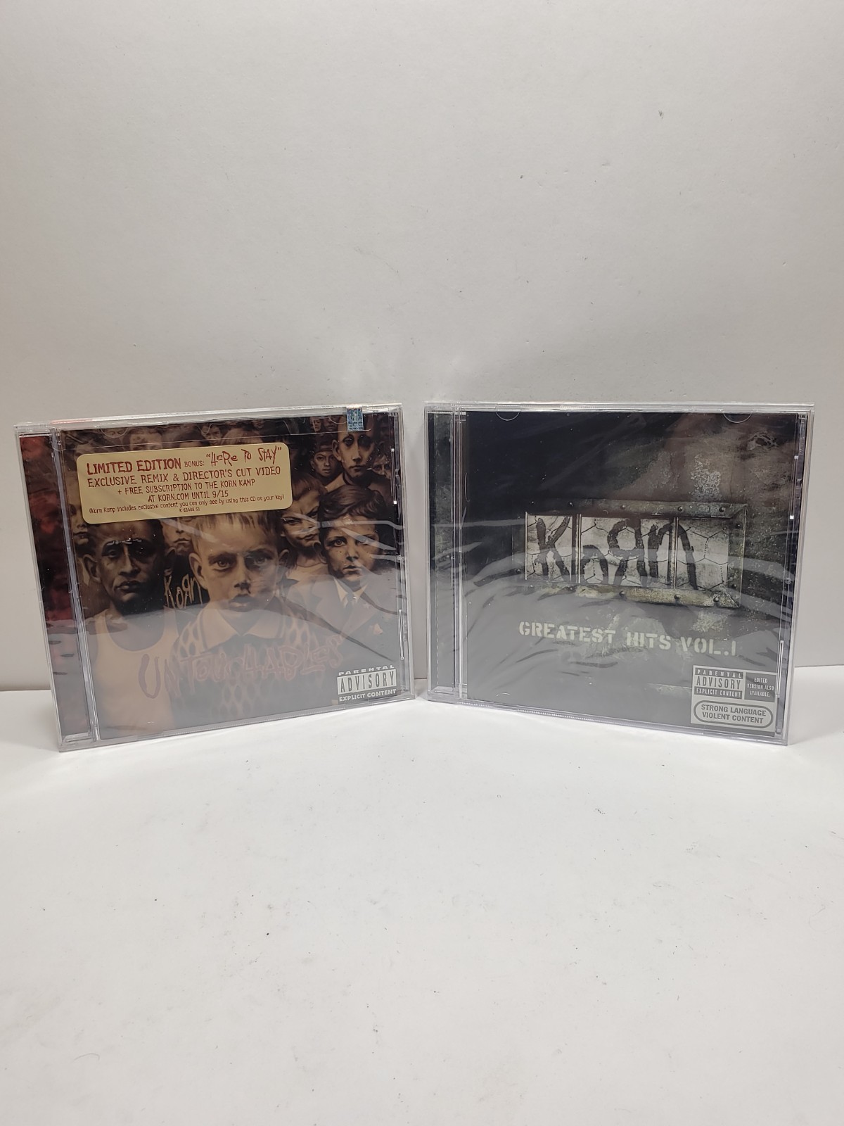 Korn - Greatest Hits Vol.1 & Untouchables [New CD Bundle]