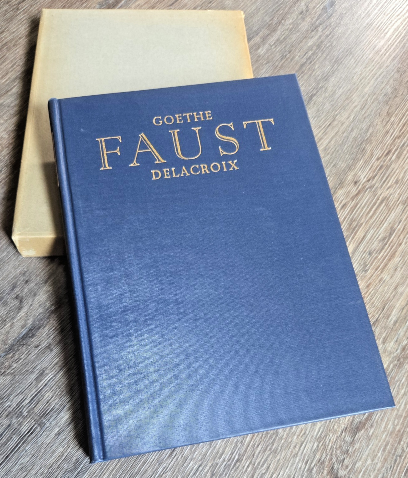Faust Goethe Heritage Press 1932 Delacroix Lithographs Slipcase Fine