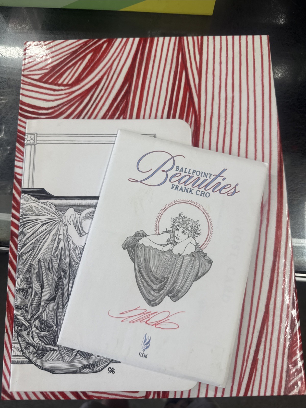 Frank Cho - Ballpoint Beauties - Signed Deluxe Edition with Kickstarter Extra