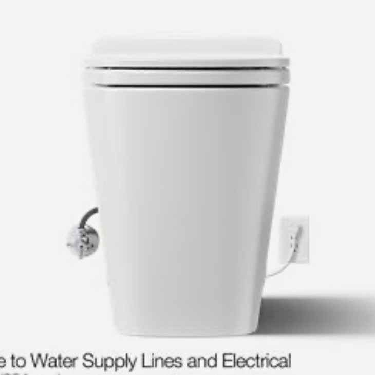 Kohler Leap Lite- One-Piece Elongated Toilet Motion Lid Auto Flush. Open Box. Kohler Leap Lite- One-Piece Elongated Toilet Motion Lid Auto Flush. Open Box.