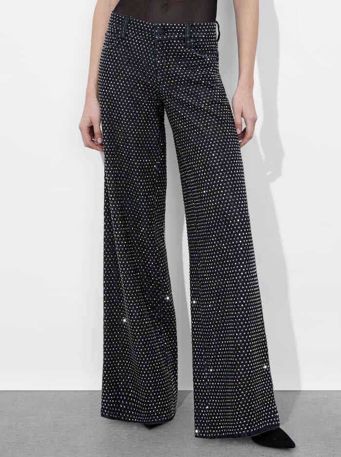 Alice Olivia JEAN TRISH EMBELLISHED Size 29 $795 Alice Olivia JEAN TRISH EMBELLISHED Size 29 $795