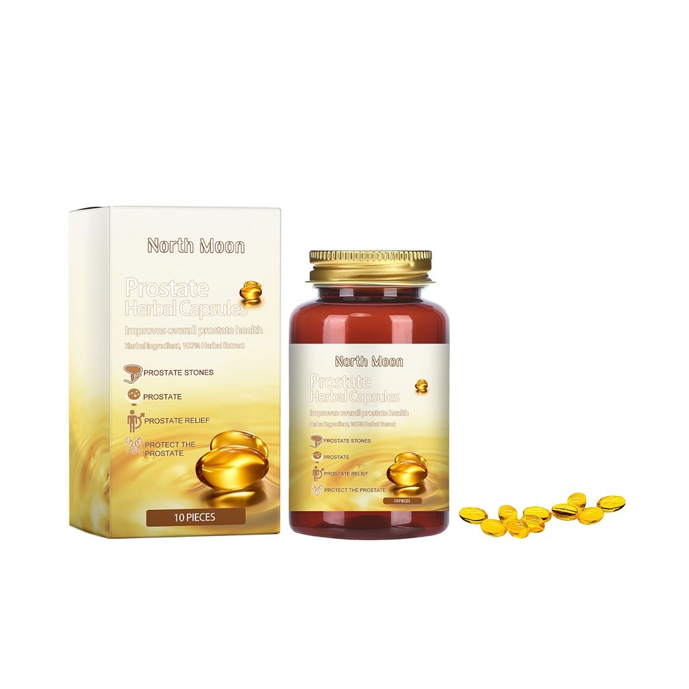 New North Moon Capsules Prostate Health - Reduce Frequent Urination For Men 3pcs