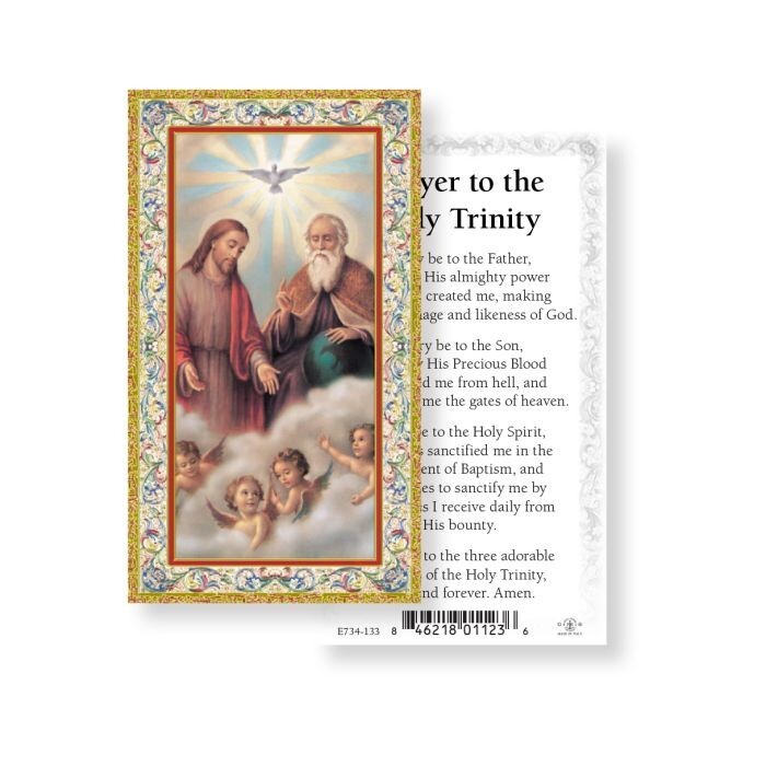 Prayer to Holy Trinity Holy Card (10-pack) with Two Free Bonus Cards Included Prayer to Holy Trinity Holy Card (10-pack) with Two Free Bonus Cards Included