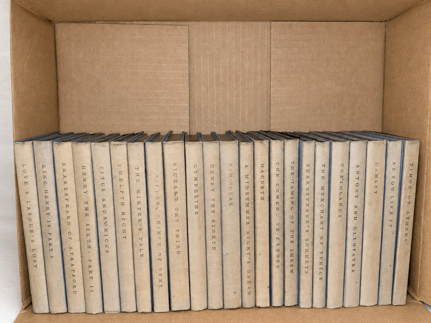 Vintage Yale Shakespeare 23 Volume Hardcover Book Collection Lot 1957