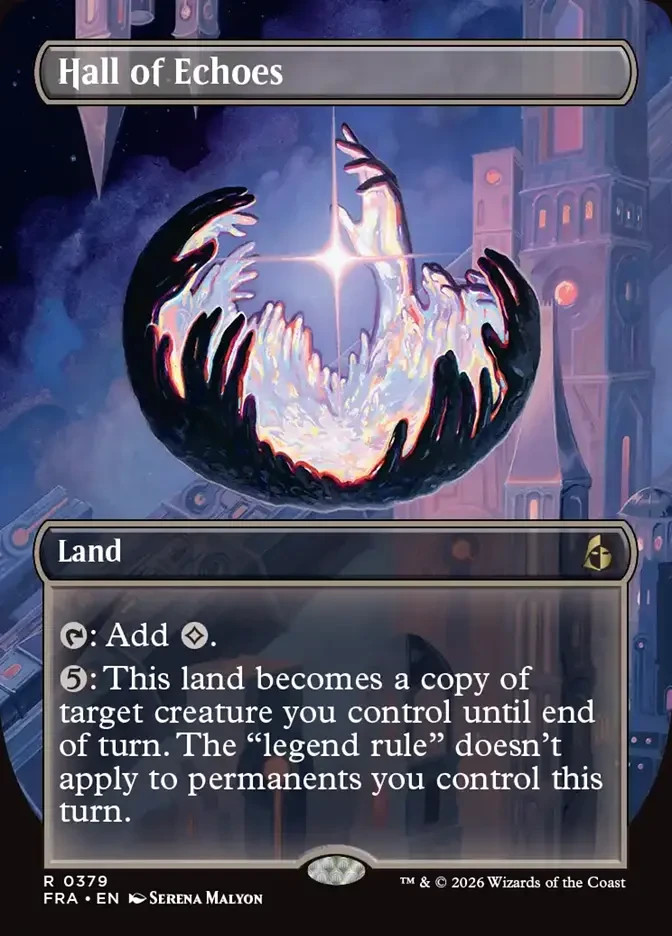 Hall of Echoes ** Borderless ** #379 - Reality Fracture - NM MTG Hall of Echoes ** Borderless ** #379 - Reality Fracture - NM MTG