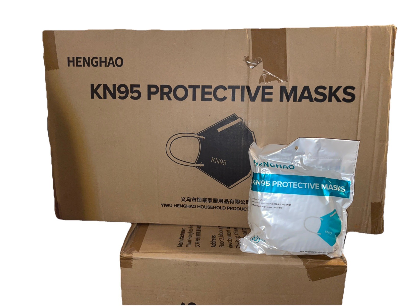 KN95 masks 1000 pcs per box - KN95 Disposable  Face Masks - 5-Layer  Protection 