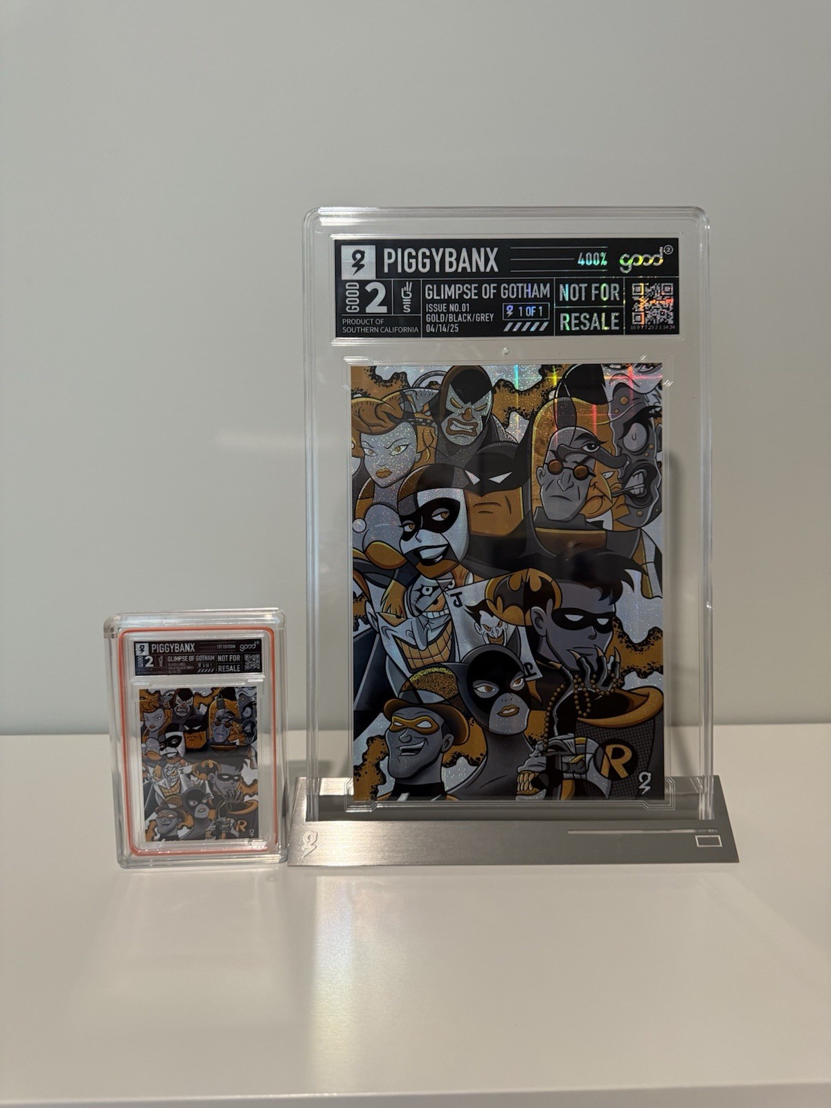 Piggybanx Glimpse Of Gotham Black Label Griddy Set 1/1 100% + 400%
