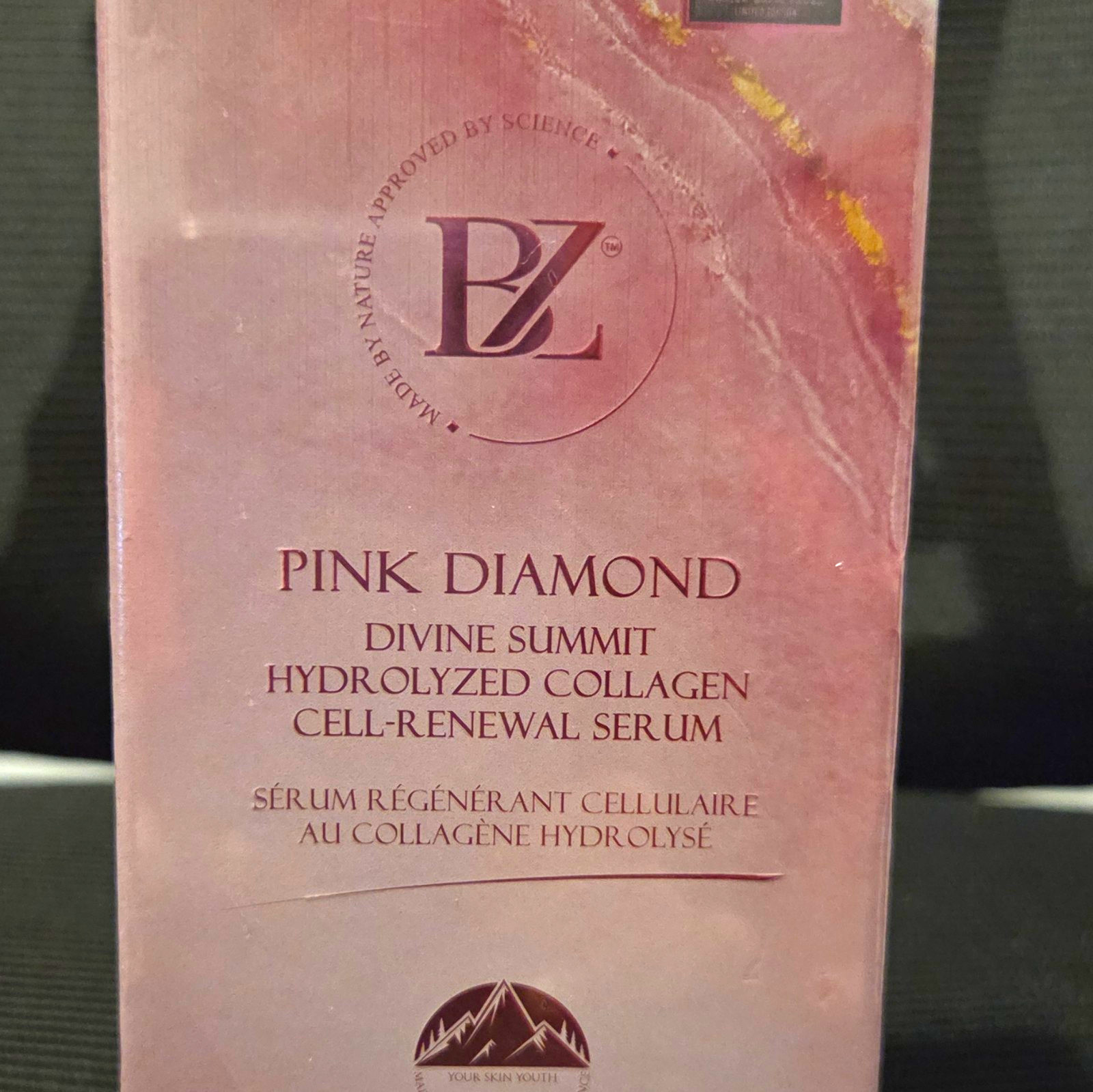 Below Zero Pink Diamond Hydrolyzed Collagen Firming Serum Day Treatment-$850