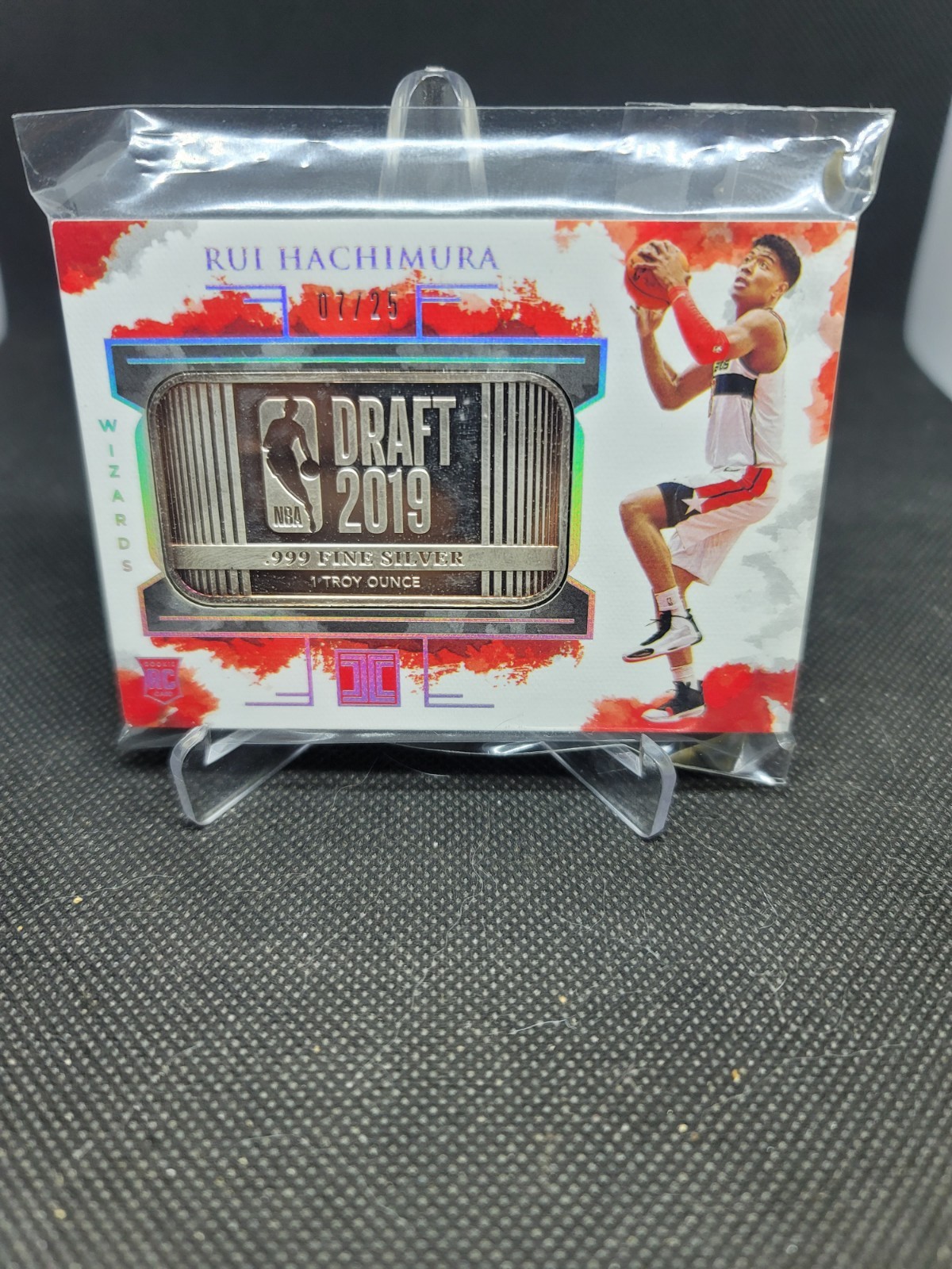 2019/20 Panini Impeccable Troy Ounce Silver Rookie #18 Rui Hachimura 07/25