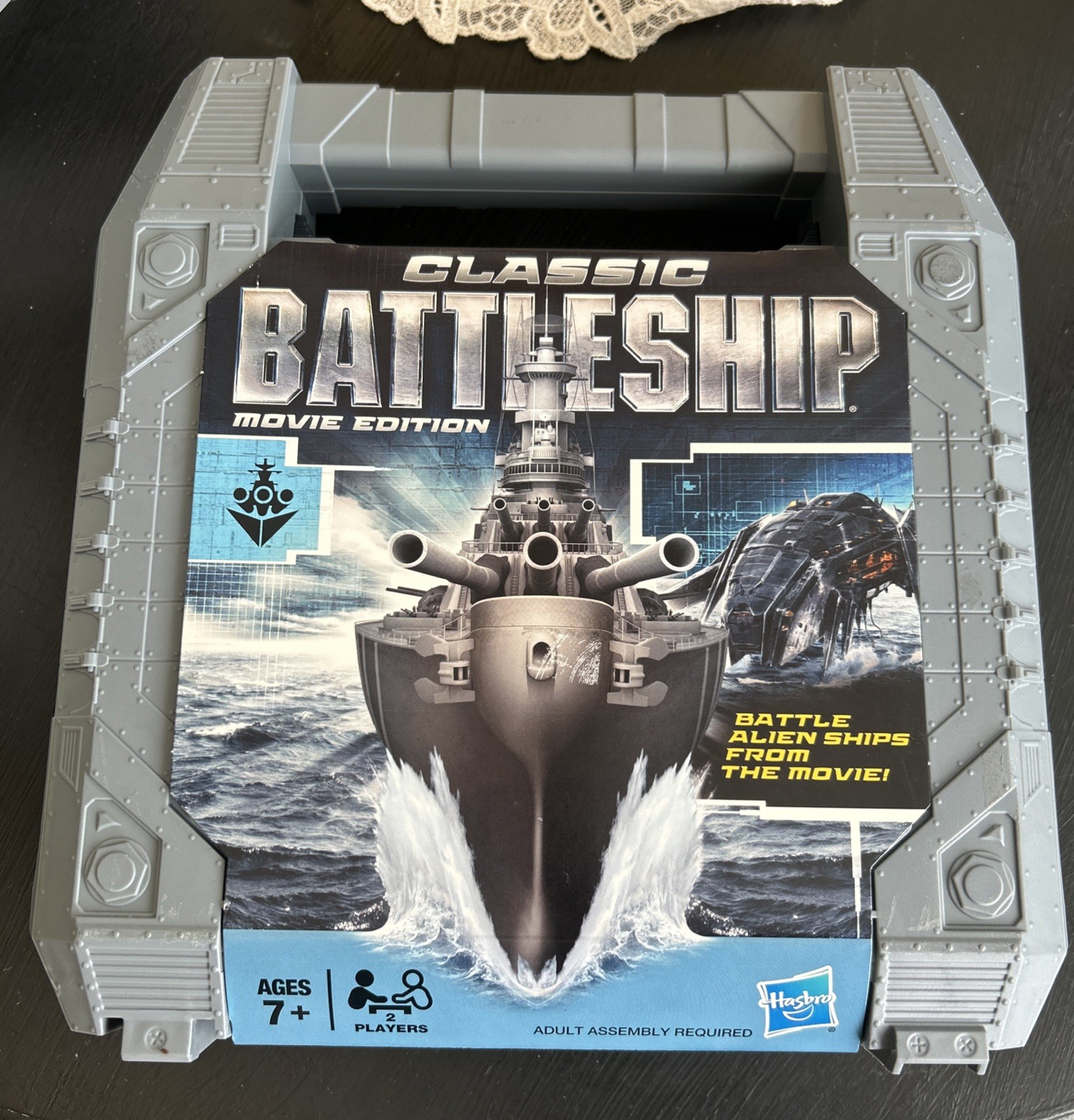 Hasbro Classic Battleship Movie Edition 2012 Navy vs Alien Board Game New