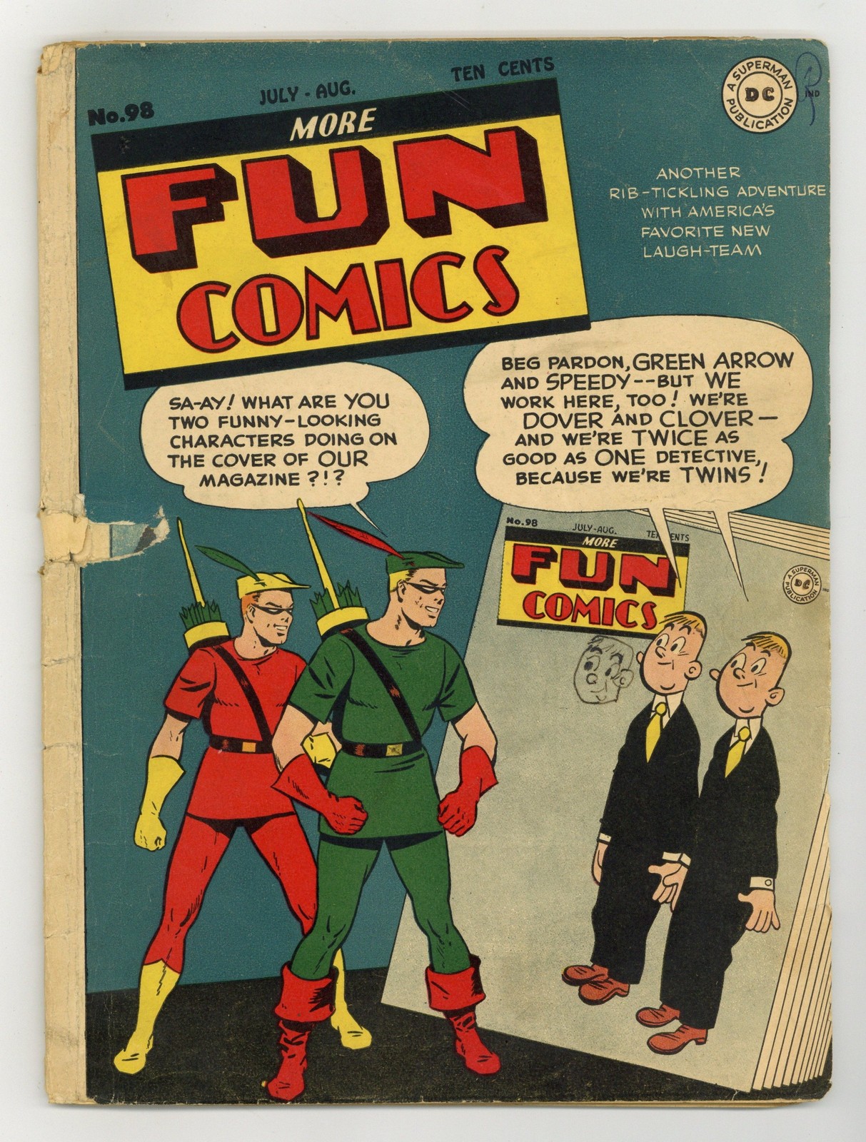More Fun Comics #98 PR 0.5 1944