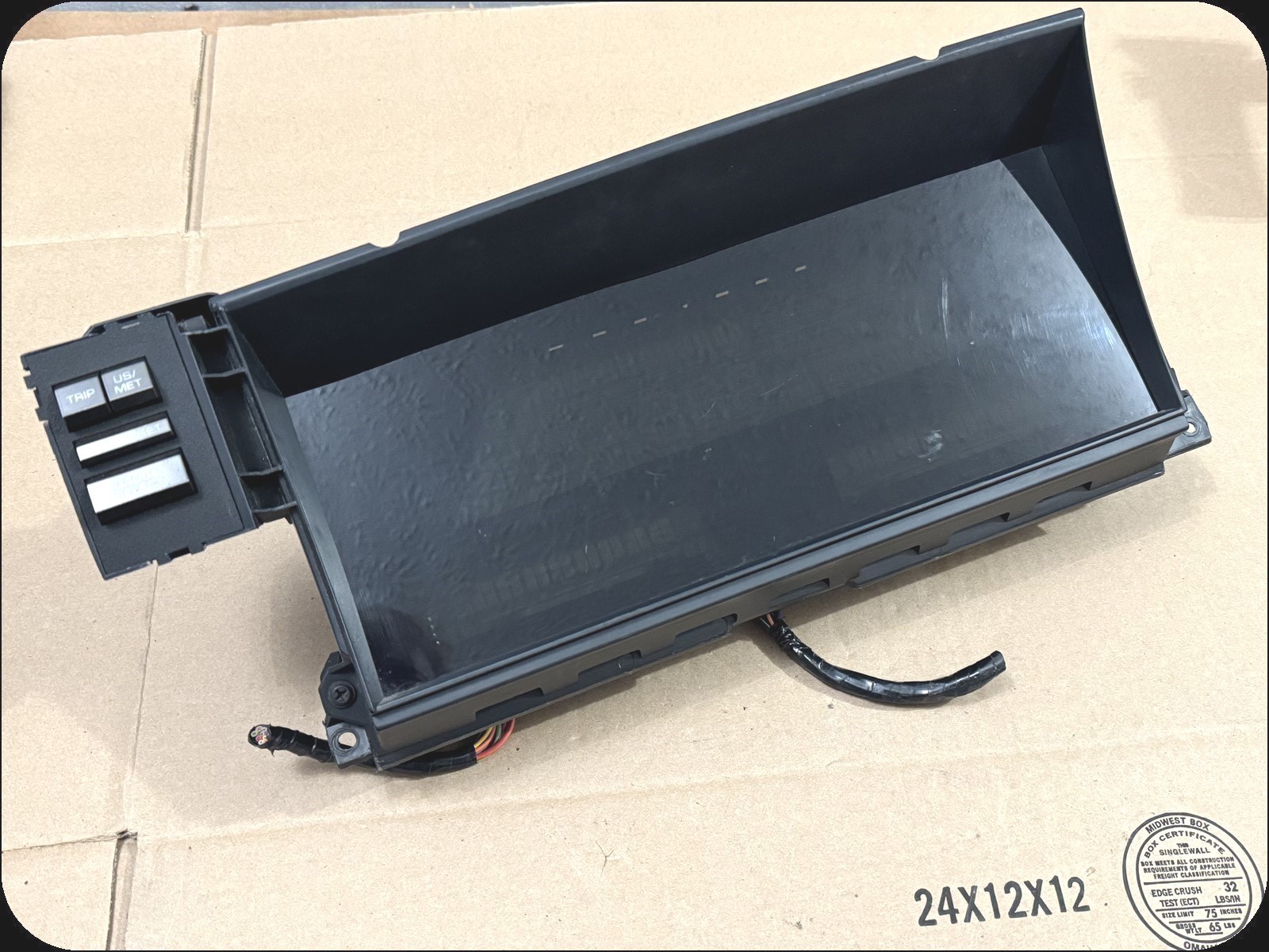 ♻️87 88 89 Chrysler Lebaron Le Baron Digital Instrument Speedometer Cluster