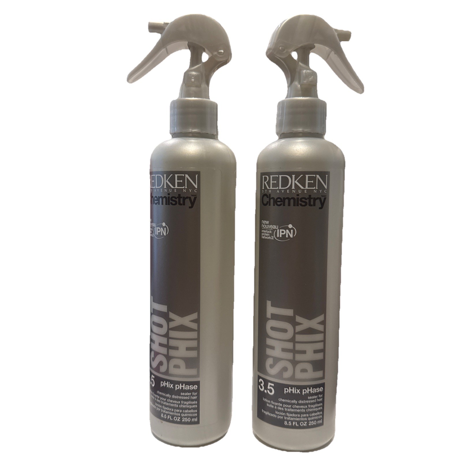 Redken Chemistry Shot Phix pHix pHase Sealer 8.5 oz Set of 2