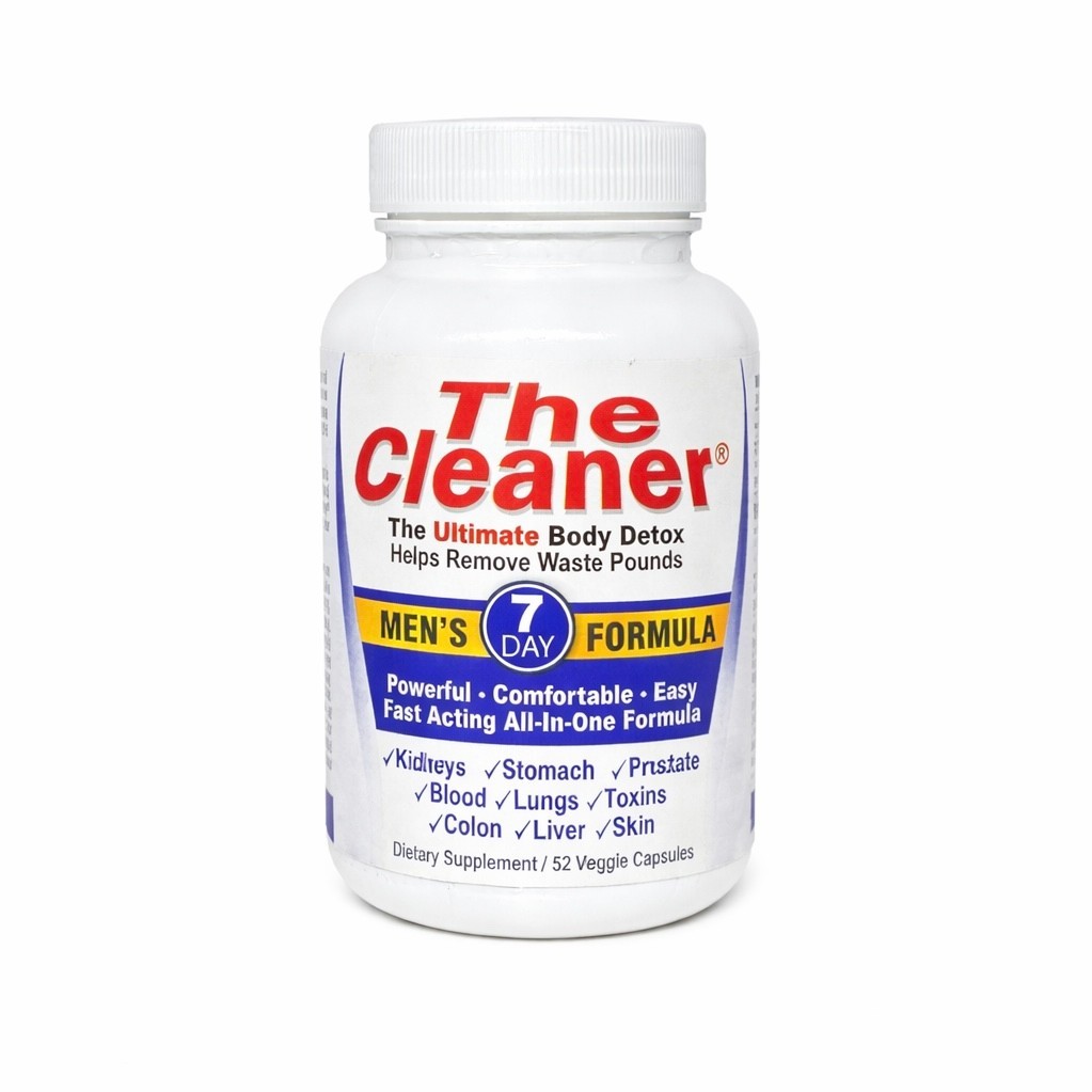 Century Systems The Cleaner Detox, Men's 7-Day Formula, 52 Vegetarian Capsules