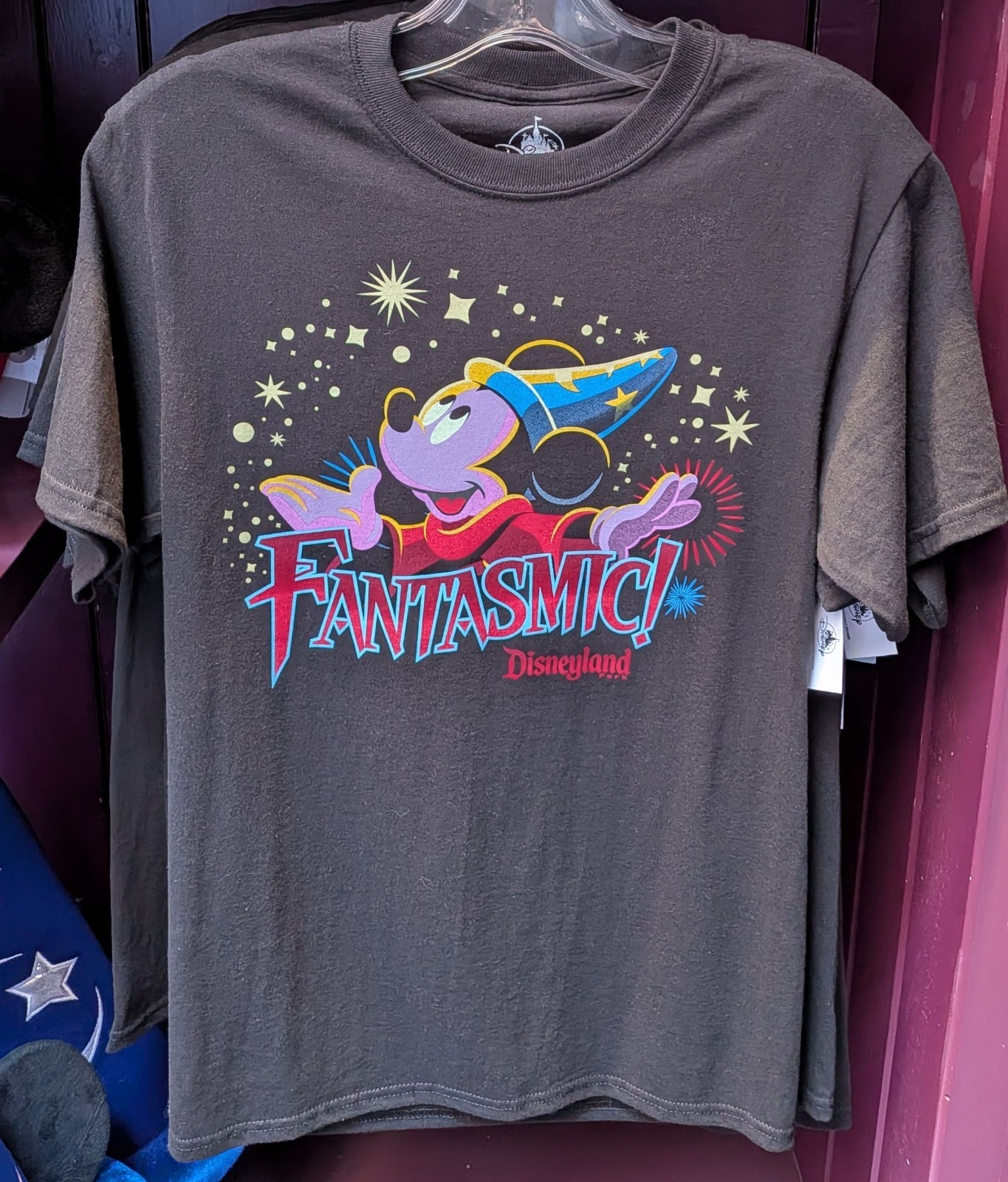 Disney Disneyland Fantasmic Sorcerer Mickey T-Shirt X-LARGE New 2026