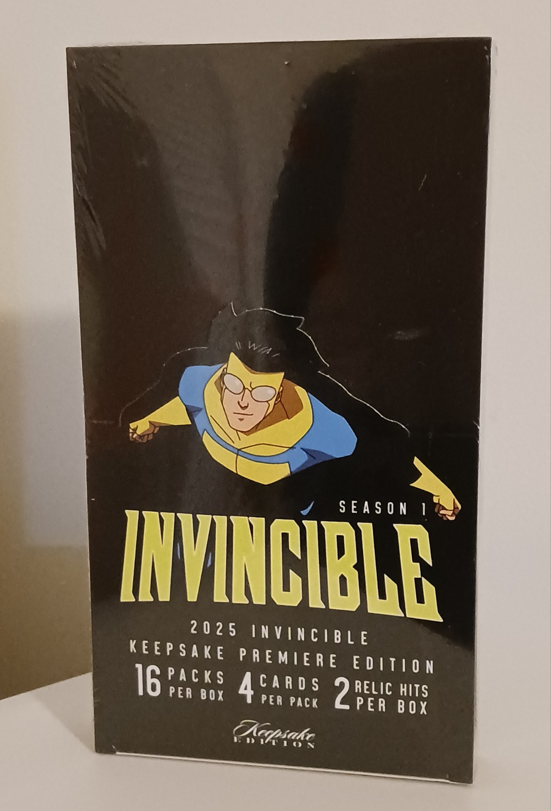 NEW 2025 Invincible Season 1 Premiere Edition HOBBY Box Factory Sealed Keepsake 
