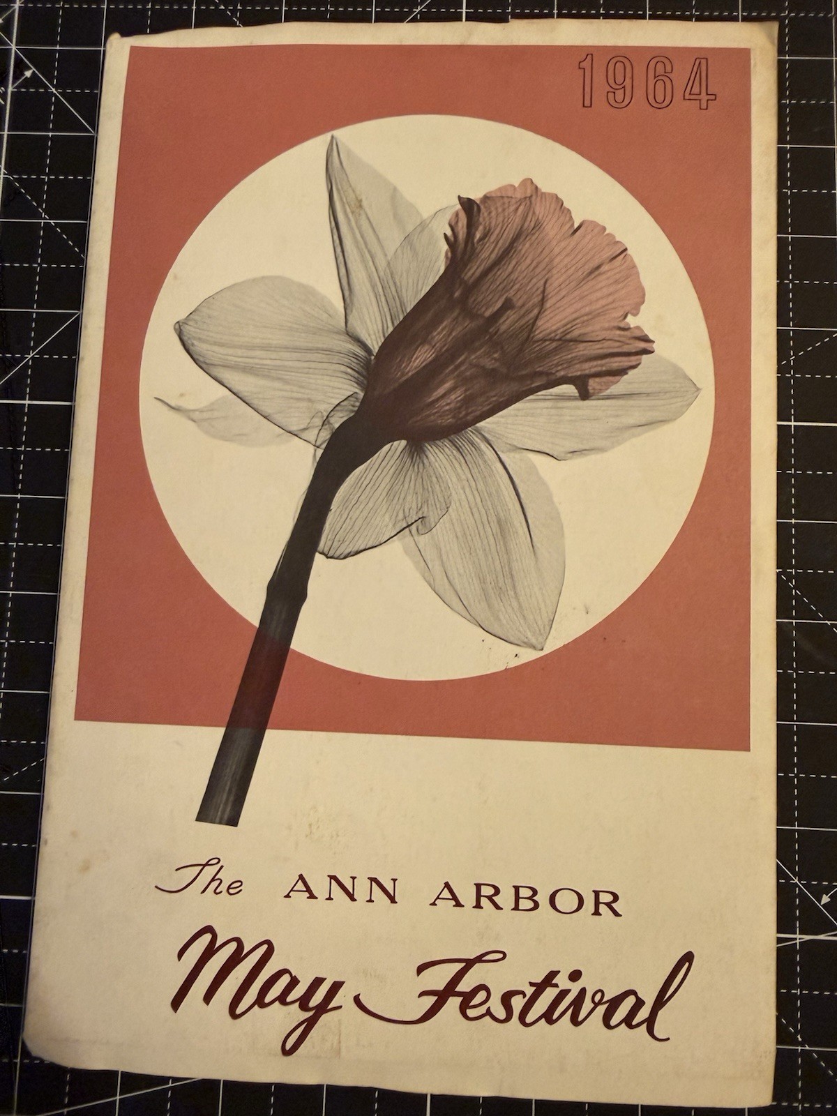 1964 Ann Arbor May Festival Program Stravinsky Van Cliburn + UMS Ephemera