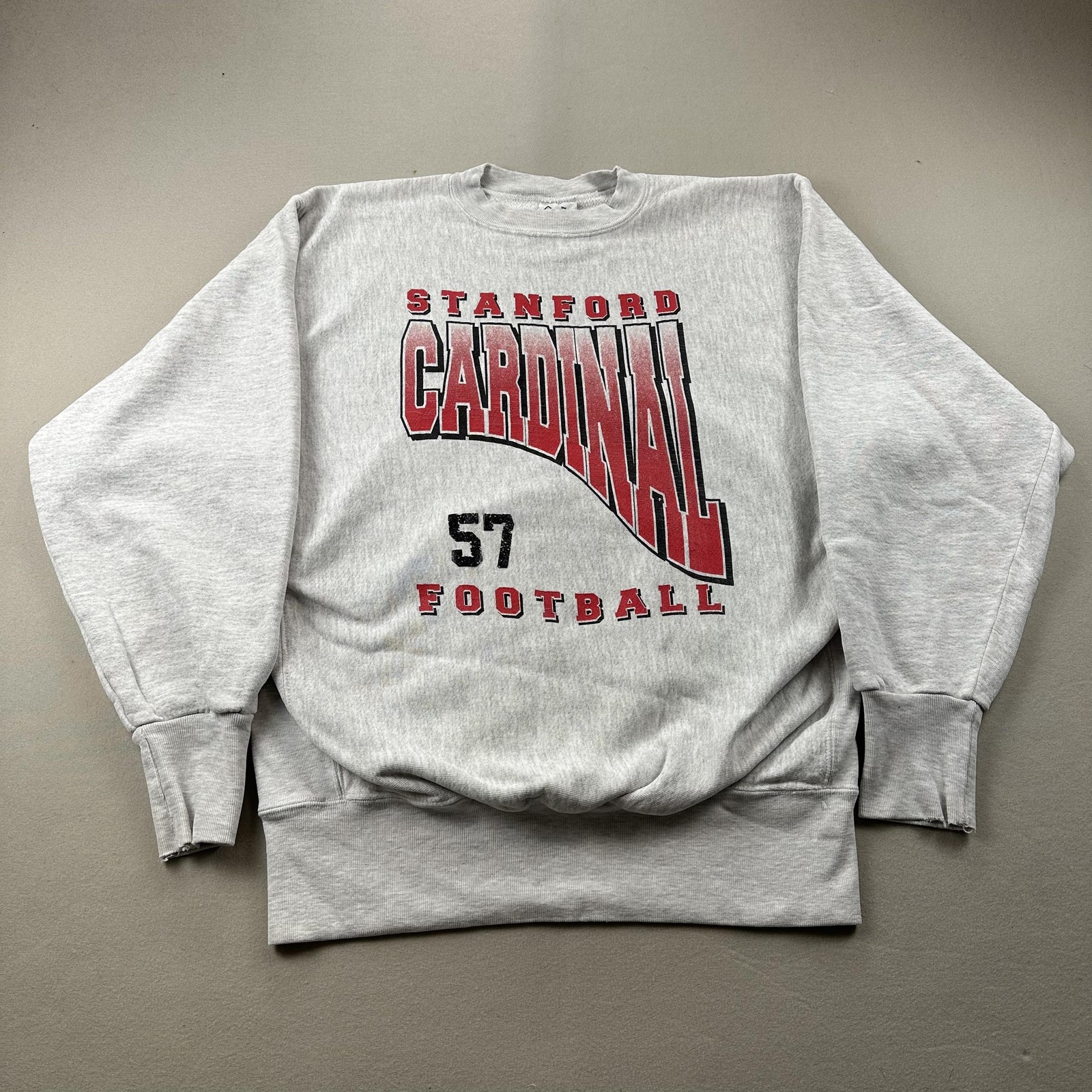 Vintage Stanford University Sweatshirt Mens XL Gray Starter Cardinal Football Vintage Stanford University Sweatshirt Mens XL Gray Starter Cardinal Football