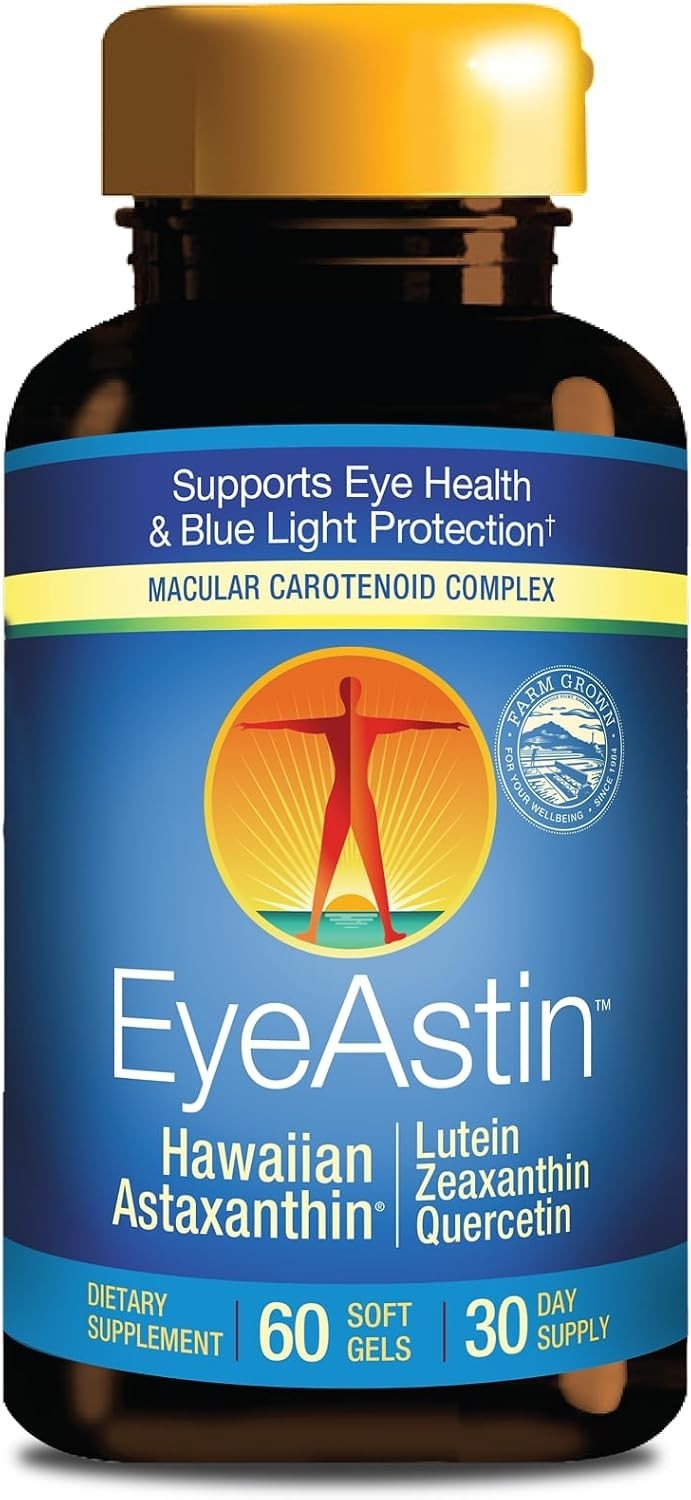 Nutrex Hawaii BioAstin - EyeAstin Hawaiian Astaxanthin 60 Sgels