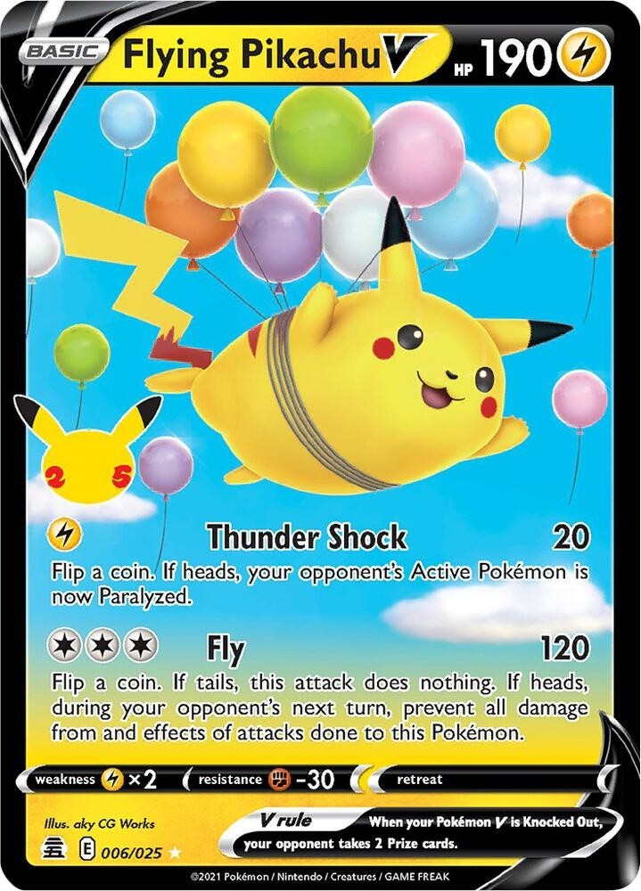 Flying Pikachu V - Celebrations (CLB) Flying Pikachu V - Celebrations (CLB)