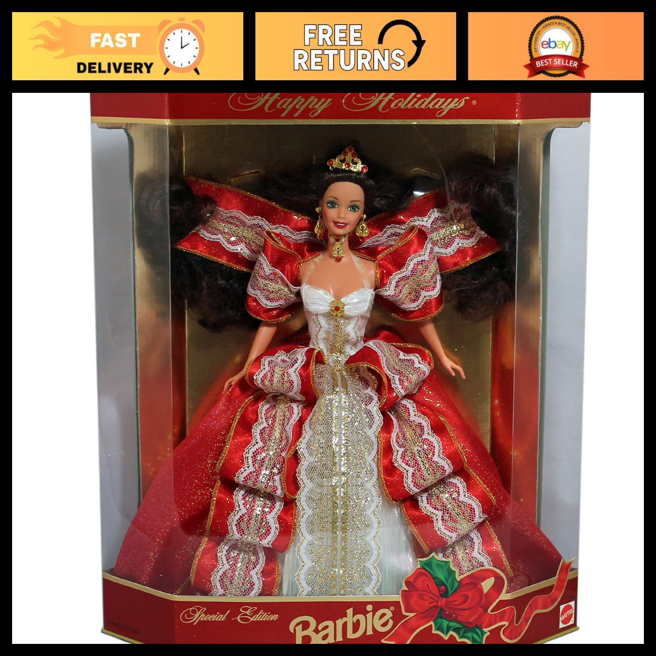 Special Edition Barbie Doll - 10th Anniversary Hallmark Collectible (1997)