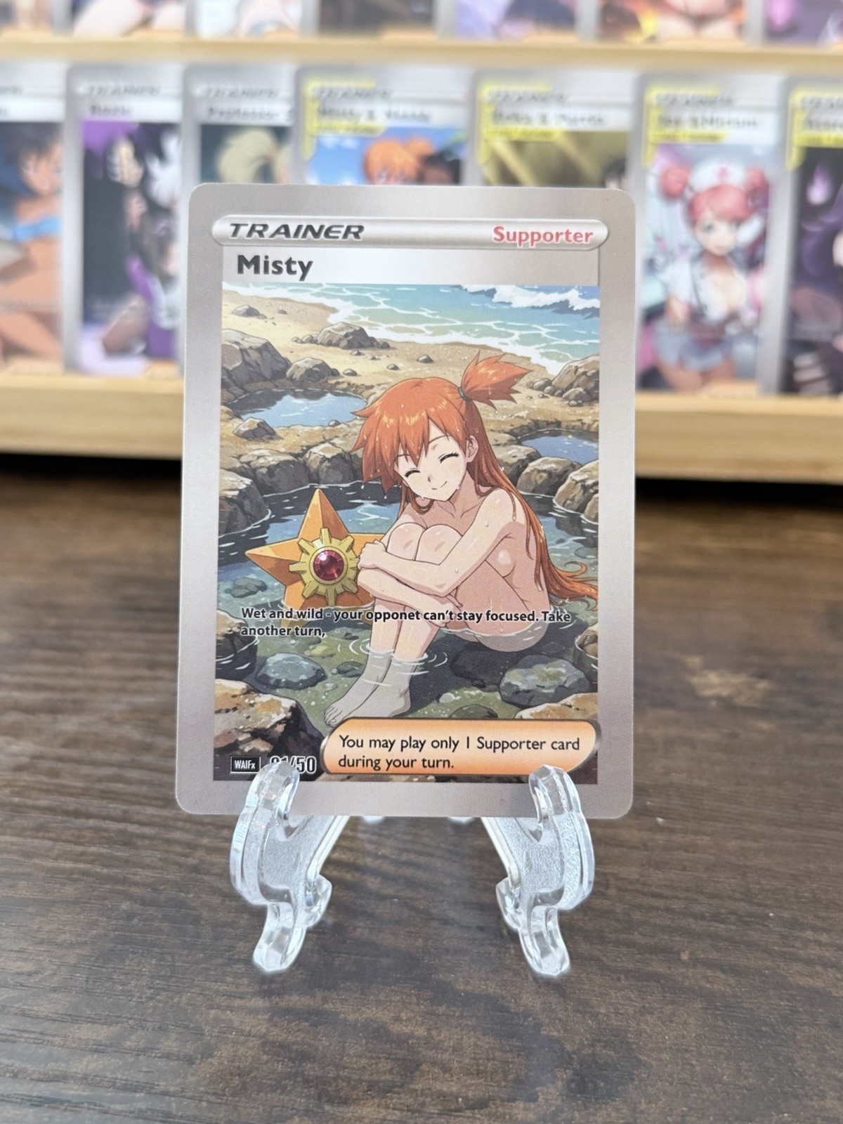 Waifx Pokemon Fan Art Anime Waifu Sexy Trainer Misty 01/50 Waifx Pokemon Fan Art Anime Waifu Sexy Trainer Misty 01/50