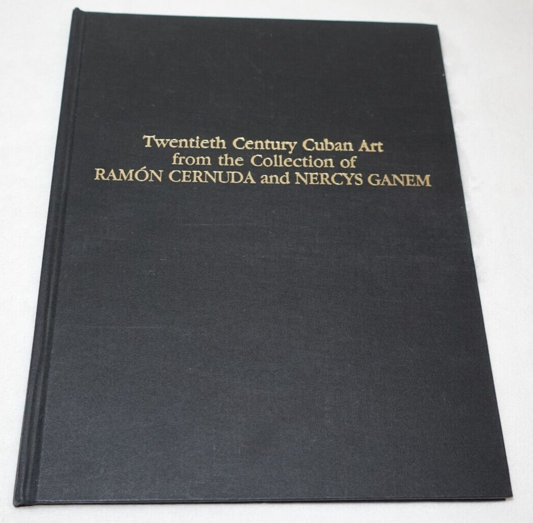 Twentieth Century Cuban Art Collection of Ramon Cernuda Nercys Ganem 1988 Book