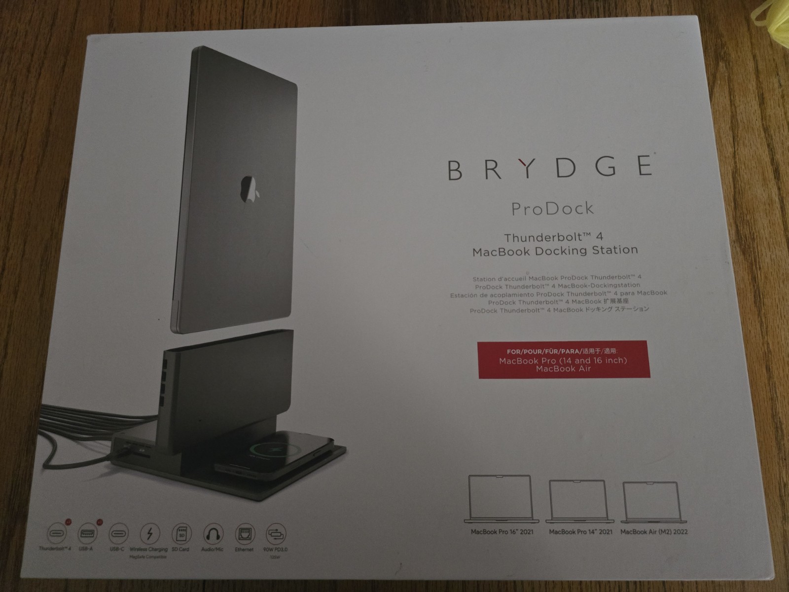 Brydge ProDock - Thunderbolt™ 4 Docking Station MacBook Pro 14 Brydge ProDock - Thunderbolt™ 4 Docking Station MacBook Pro 14