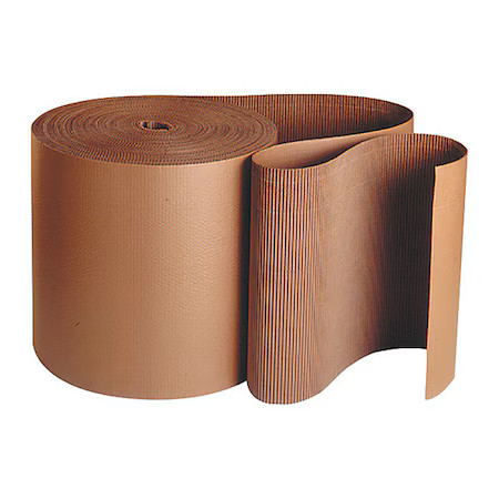 Zoro Select Sf24b Corrugated Wrap, 250 Ft, Brown, Roll, Sf24b