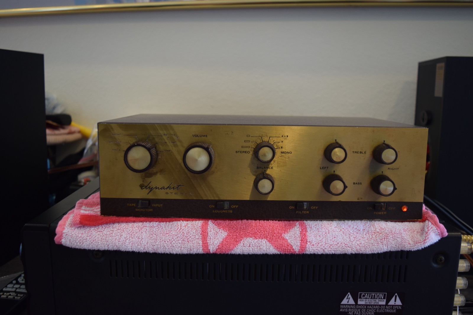 Dynaco Dynakit PAS-2 Stereophonic Tube Preamplifier - Tested