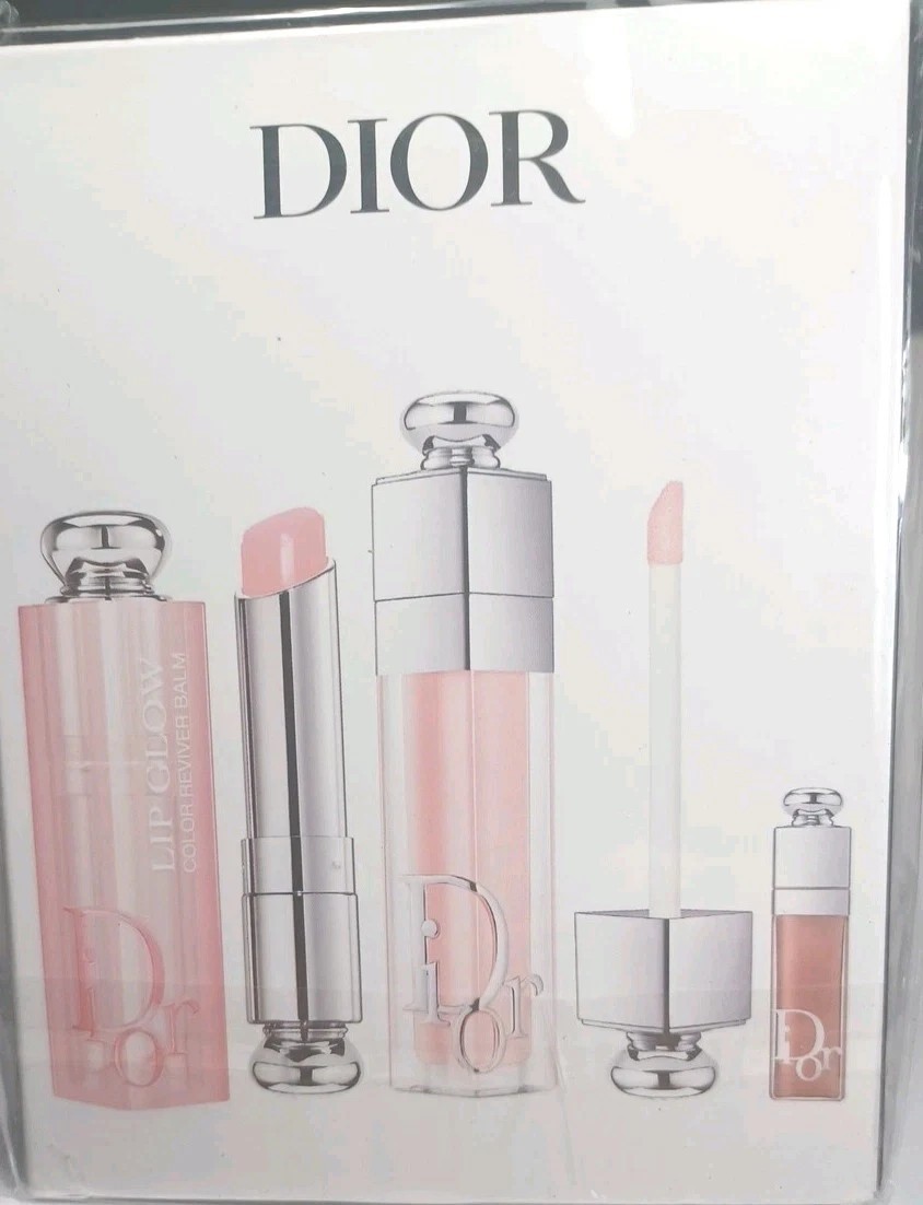Dior Addict Lip 3pc Set + Lip Glow & Maximizer Gift Set New Dior Addict Lip 3pc Set + Lip Glow & Maximizer Gift Set New