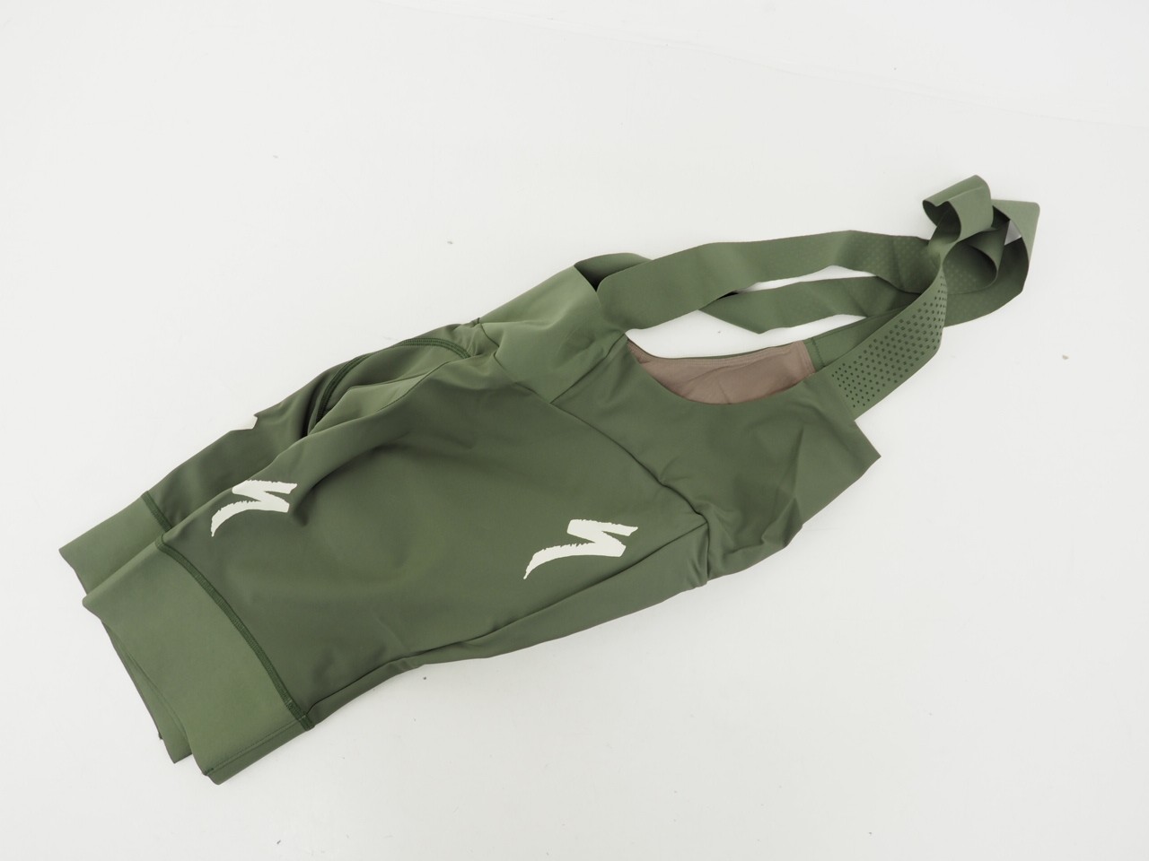 New Specialized Prime Bib Shorts Men\'s Medium for Road/Mountain Cycling Green