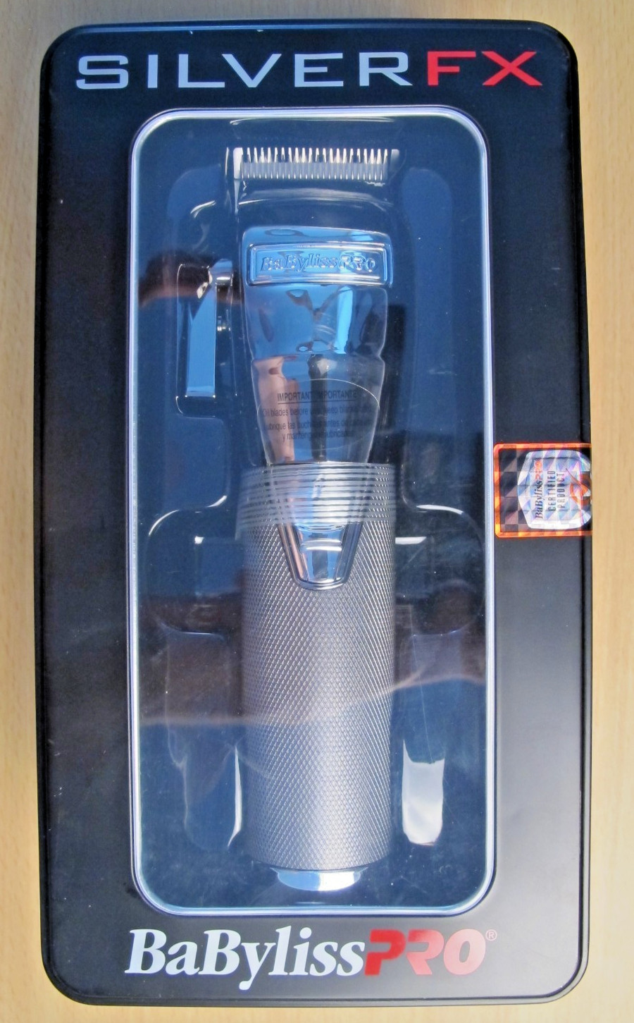 BaBylissPRO Metal Lithium-Ion Cordless Clipper Silver FX FX870S Unused BaBylissPRO Metal Lithium-Ion Cordless Clipper Silver FX FX870S Unused