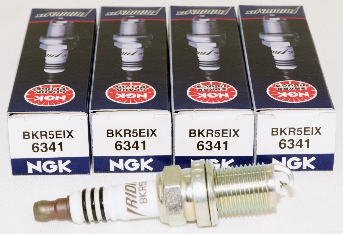 4 Pack Genuine NGK 6341 Iridium IX Spark Plugs BKR5EIX for Toyota Scion VW MB GM