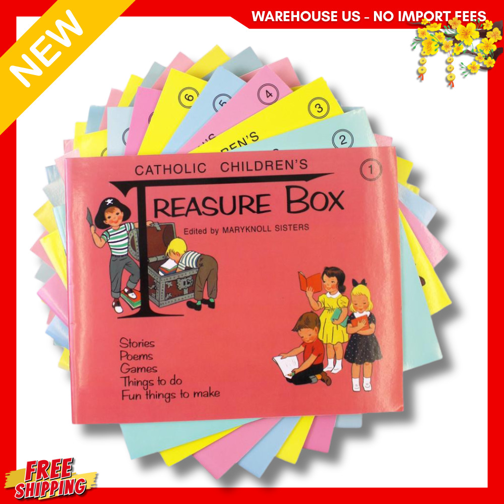 NEW Catholic Children's Treasure Box - Complete Set, 9780895555847, FREESHIP