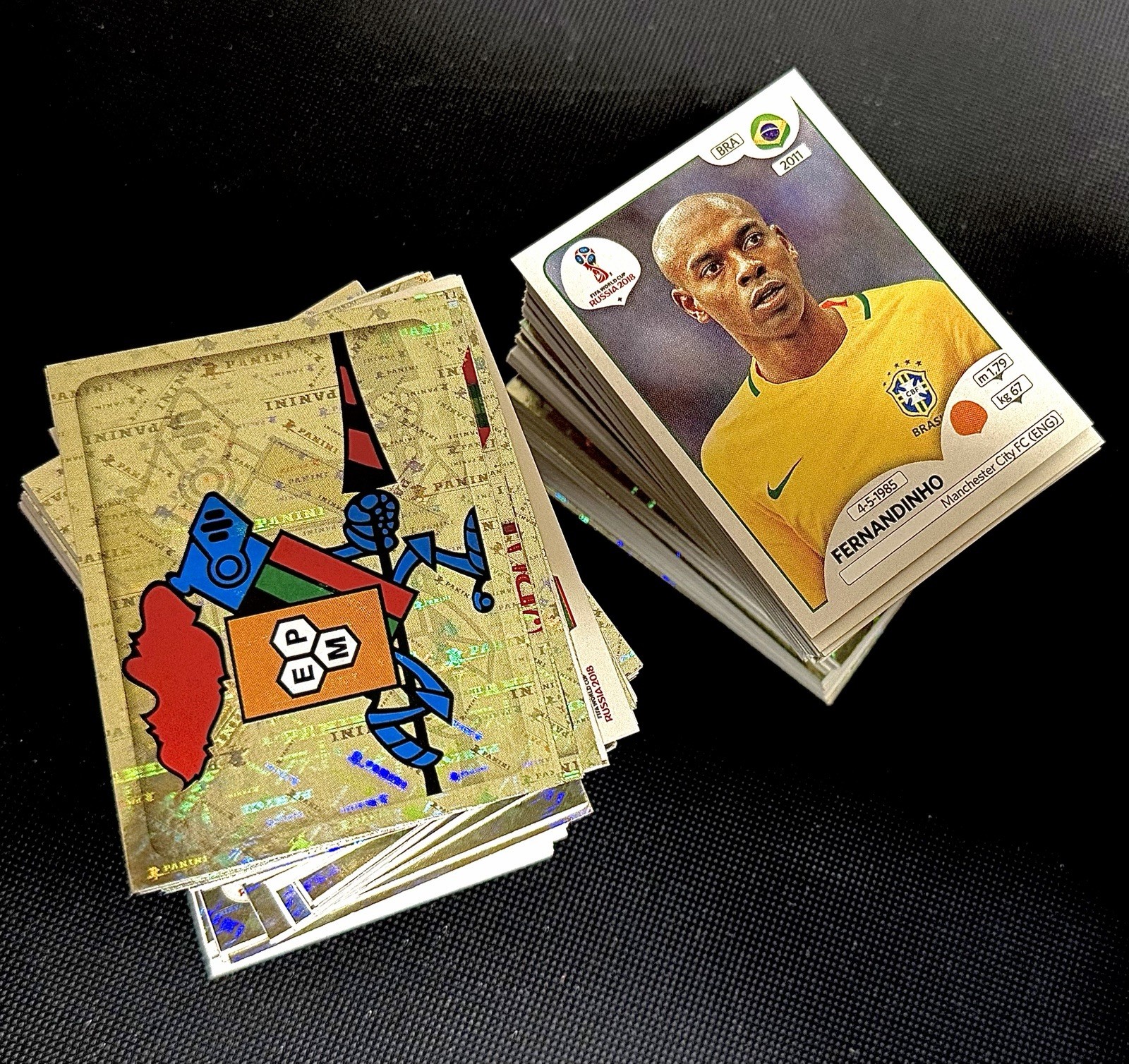 2018 PANINI RUSSIA WORLD CUP STICKERS - #1-#199 