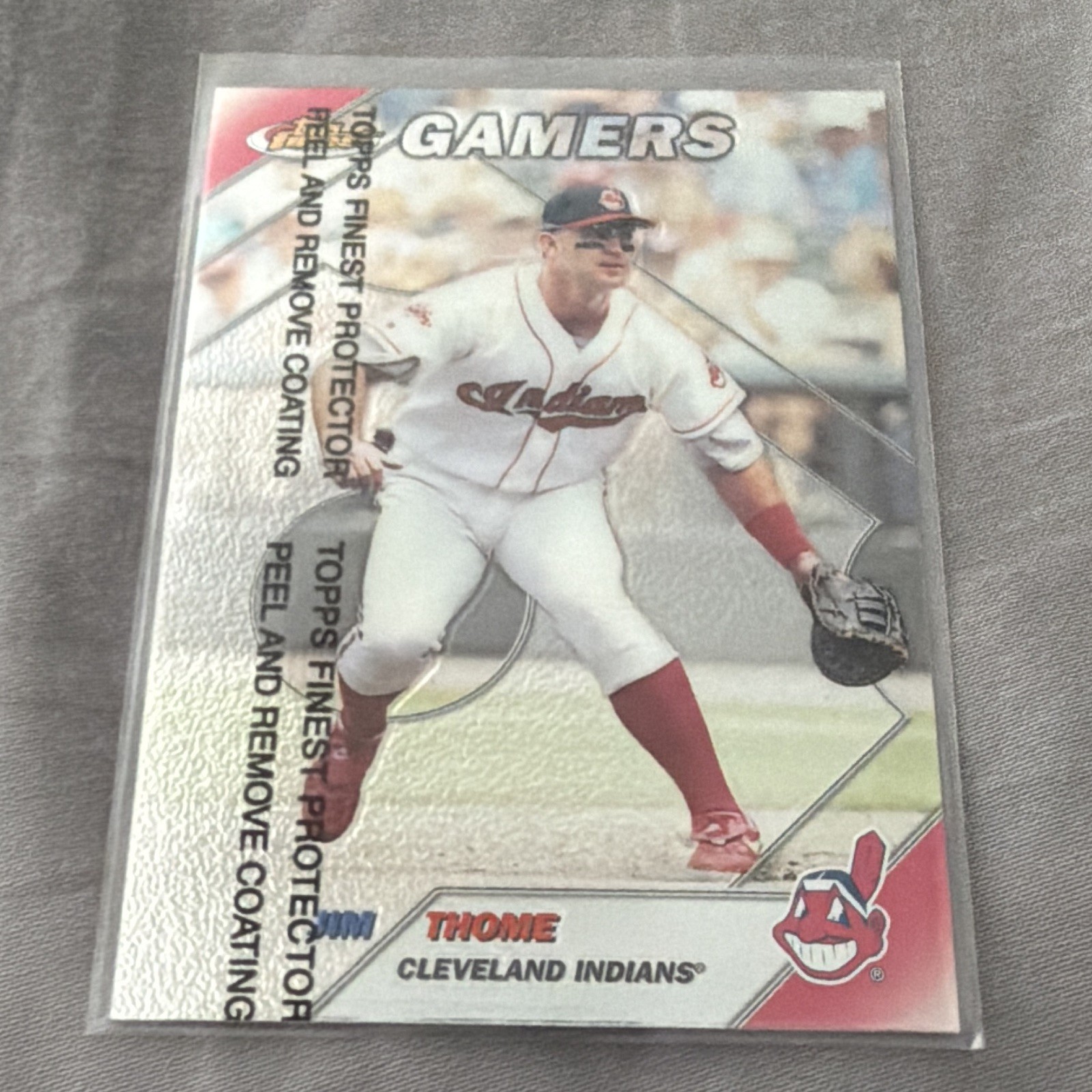 Topps 1999 Finest Gamers Jim Thome #268 Insert Cleveland Indians