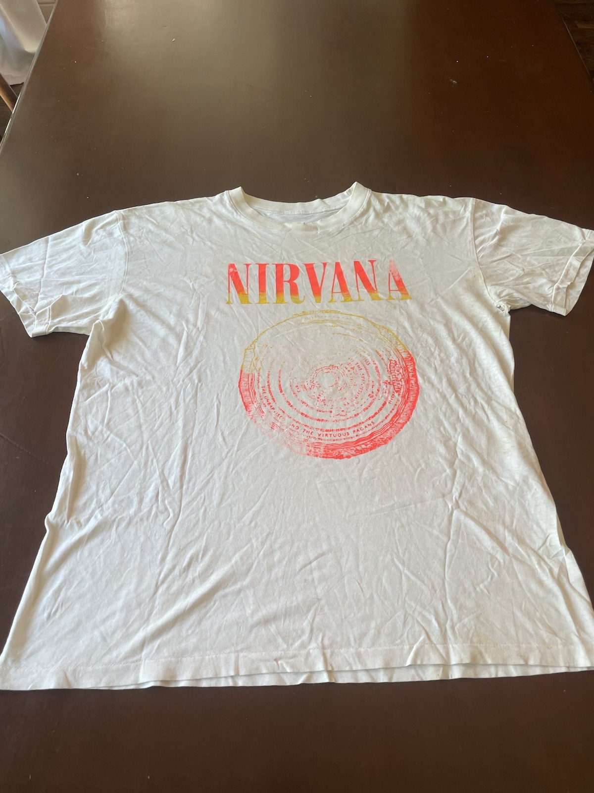 Vintage Nirvana parking lot tee, sub pop Vintage Nirvana parking lot tee, sub pop