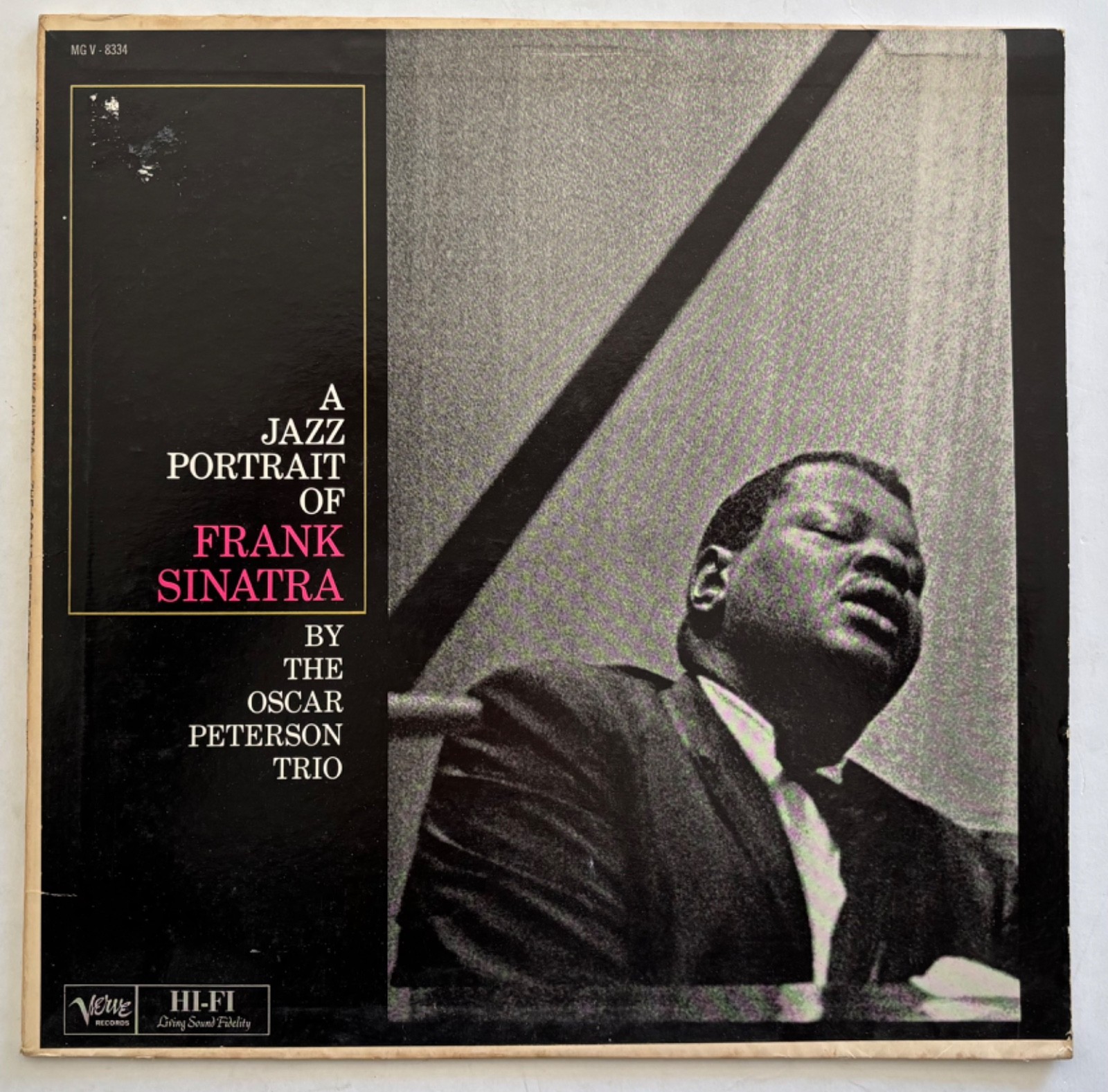 OSCAR PETERSON A Jazz Portrait Of Frank Sinatra US Verve MG V-8334 Jazz OSCAR PETERSON A Jazz Portrait Of Frank Sinatra US Verve MG V-8334 Jazz